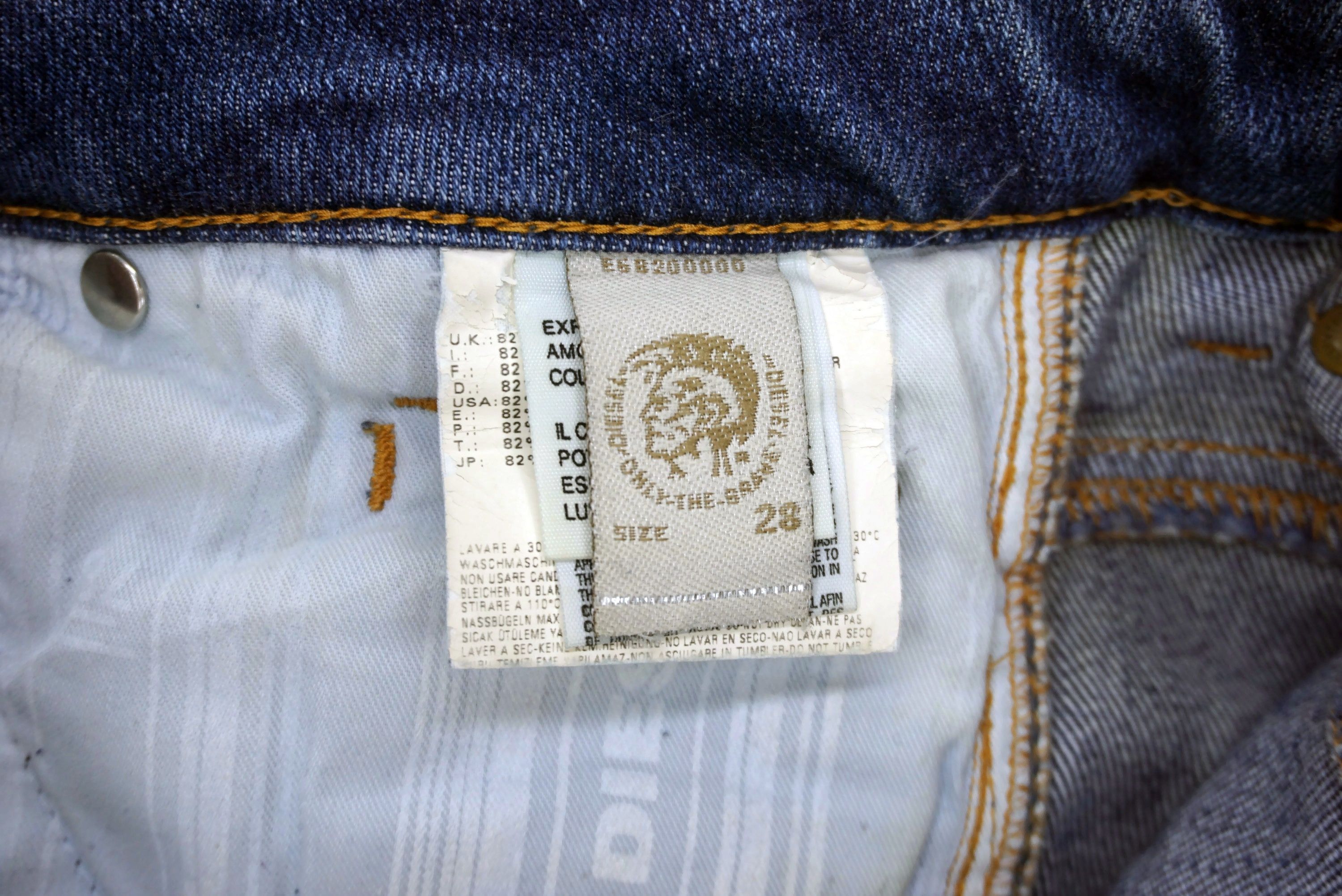 Diesel Ryoth-N Jeans Size W31xL31.5 Low-Rise Bootcut Denim Size US 28 / EU 44 - 12 Thumbnail