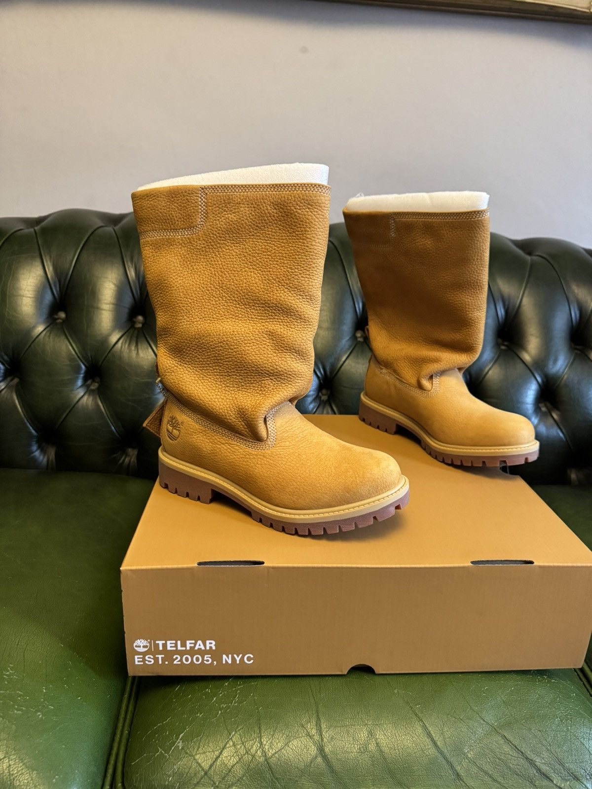 Timberland Timberland x telfar mid boot in wheat uk 4.5 us 5 Size US 7 / IT 37 - 4 Thumbnail