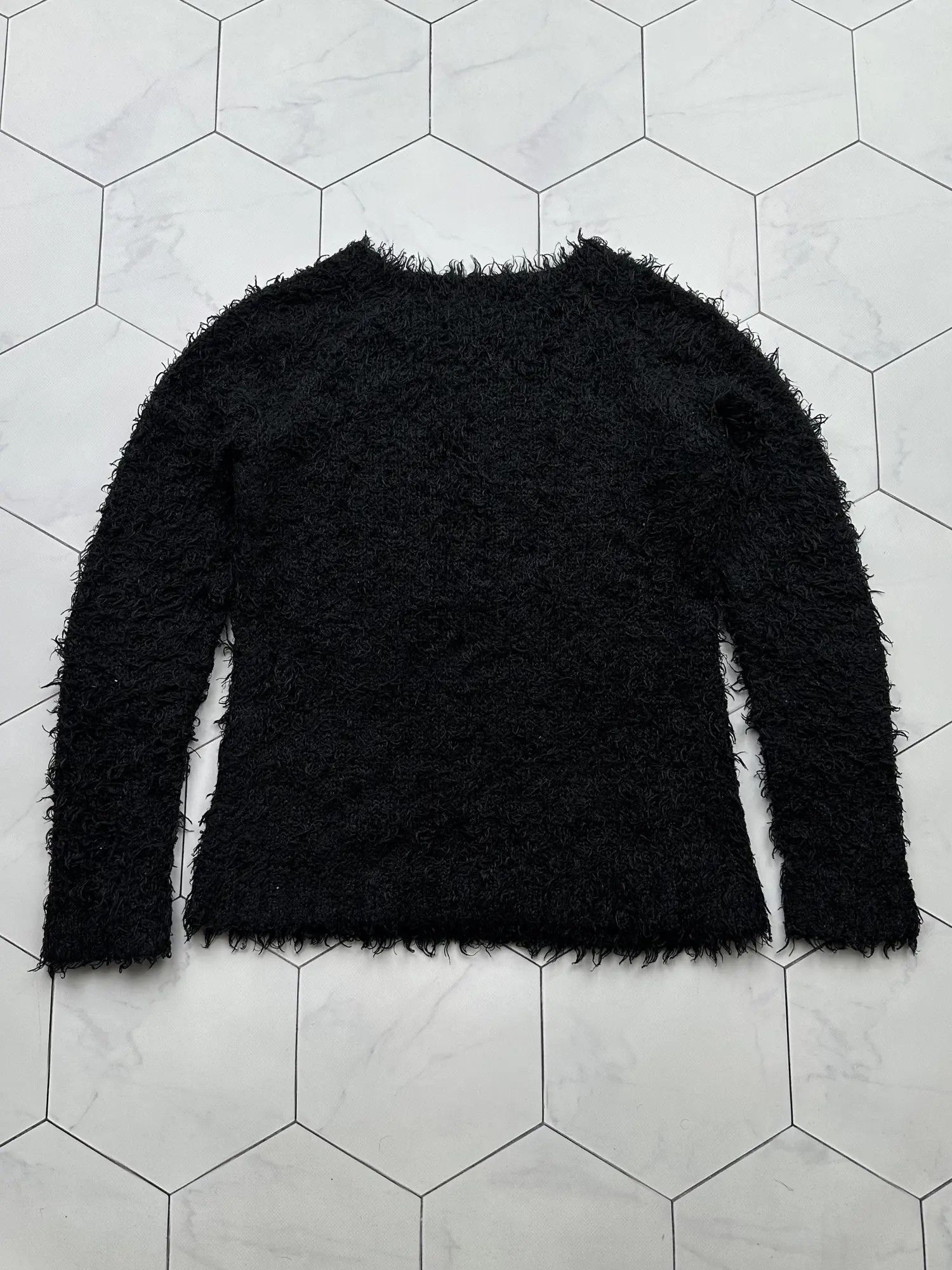 Japanese Brand Vintage Mohair Sweater (B424)E2 Size S / US 4 / IT 40 - 4 Thumbnail