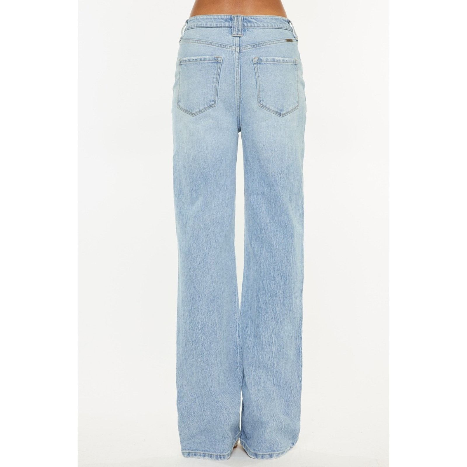 Other KanCan Distressed High Waist Straight Jeans - Size 9/28 Size 28" / US 6 / IT 42 - 6 Thumbnail