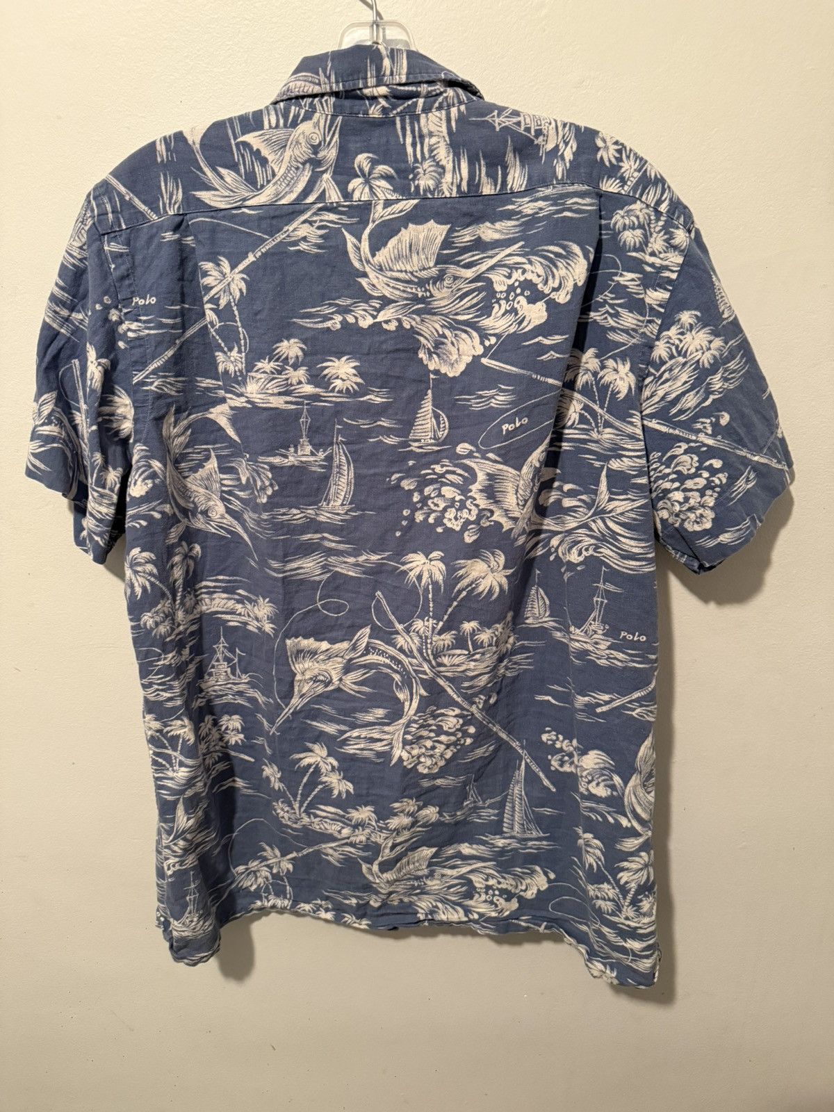 Polo Ralph Lauren Vintage Polo Ralph Lauren Sword Fish Button Up Size US L / EU 52-54 / 3 - 5 Thumbnail