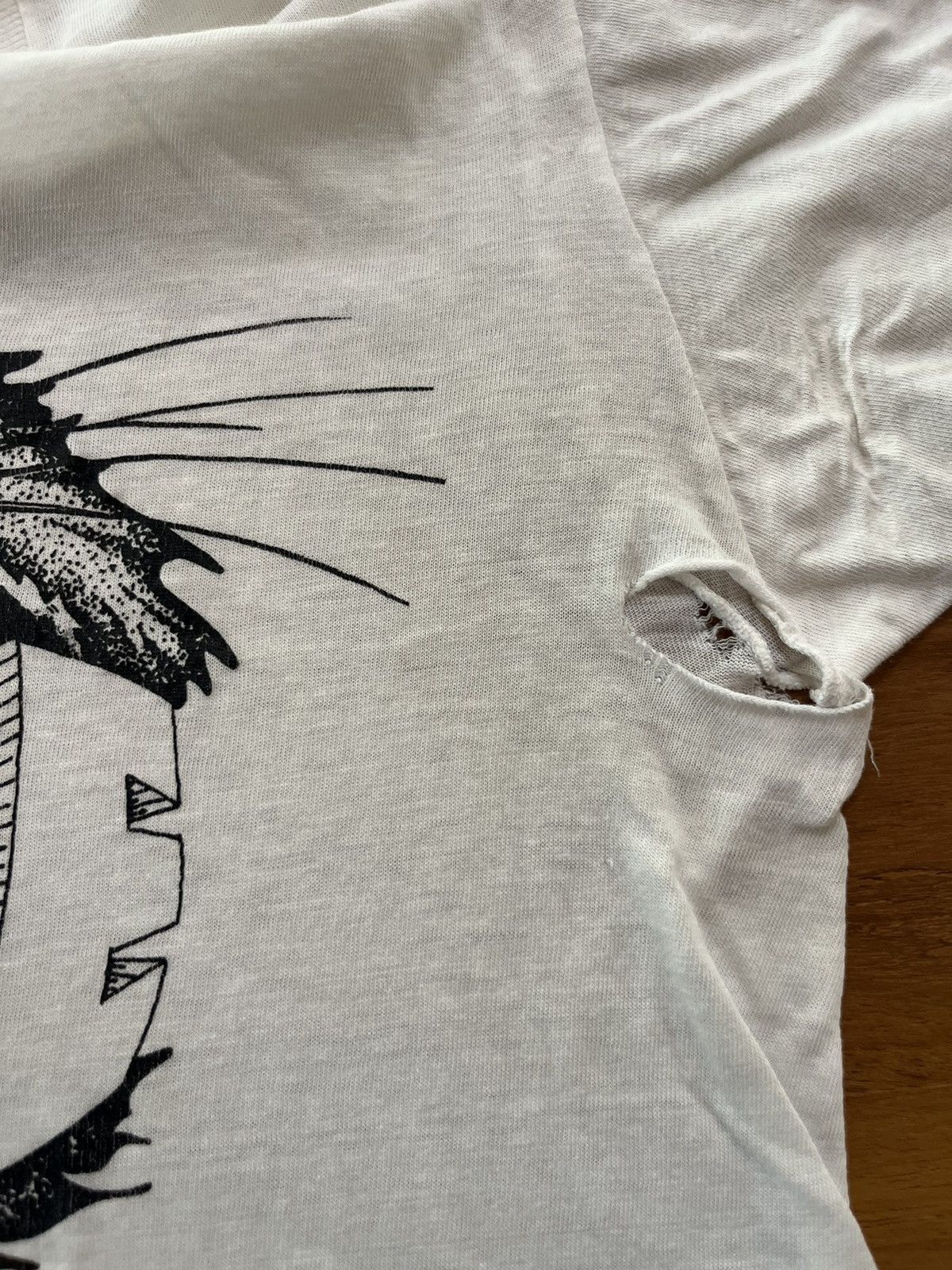Band Tees × Vintage Vintage RAGE Heavy Metal German Band Artwork 80’s Tshirt Size US S / EU 44-46 / 1 - 9 Thumbnail