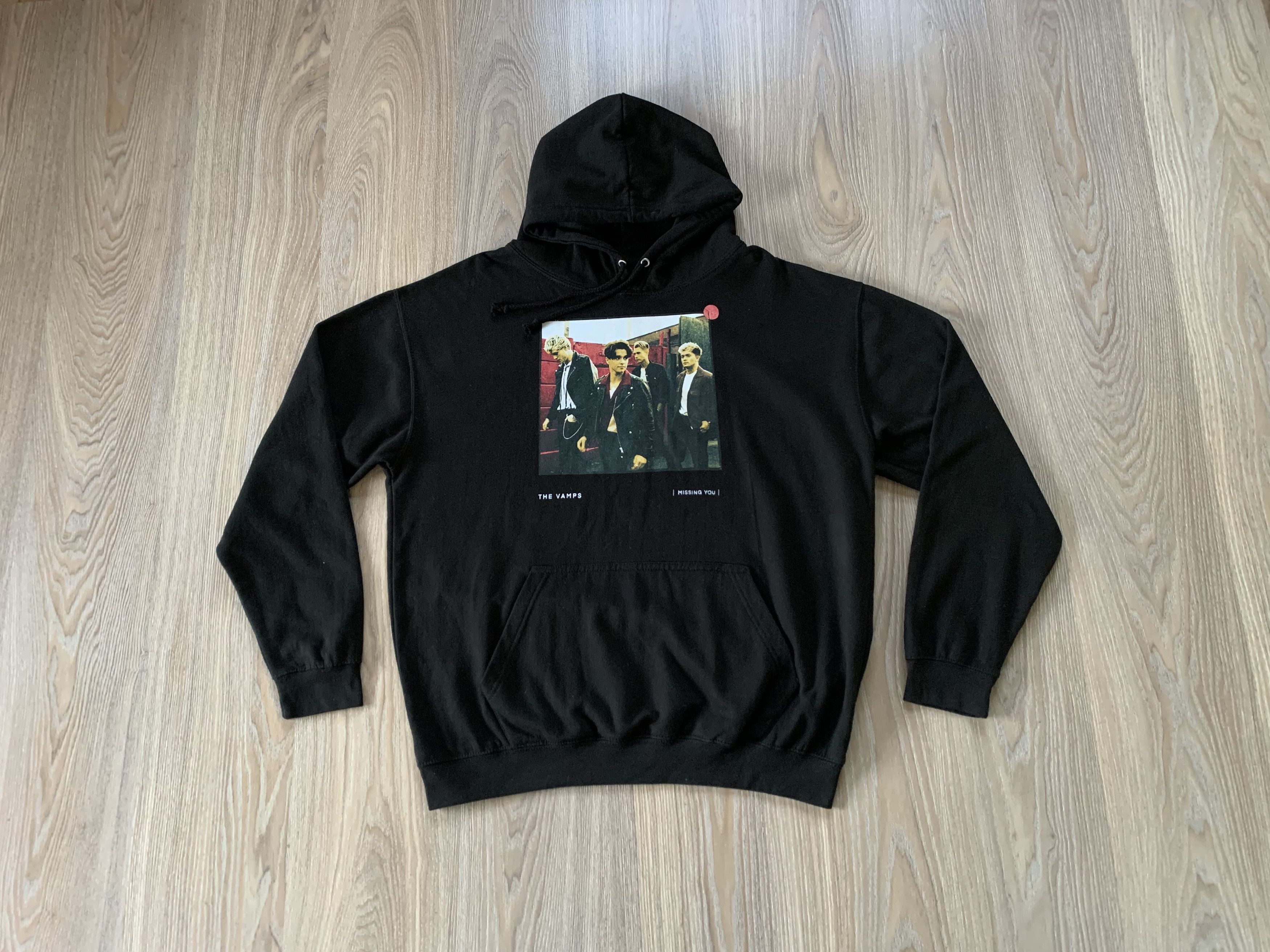 Band Tees × Vintage The Vamps Missing You Band Black Hoodie Size US XL / EU 56 / 4 - 1 Thumbnail