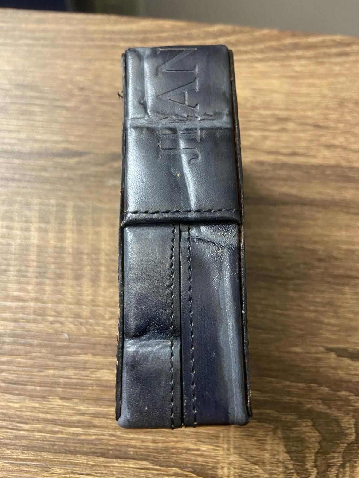 Jean Paul Gaultier Jean Paul Gaultier Gray Crocodile Leather Cigarette Case Box Size ONE SIZE - 6 Thumbnail