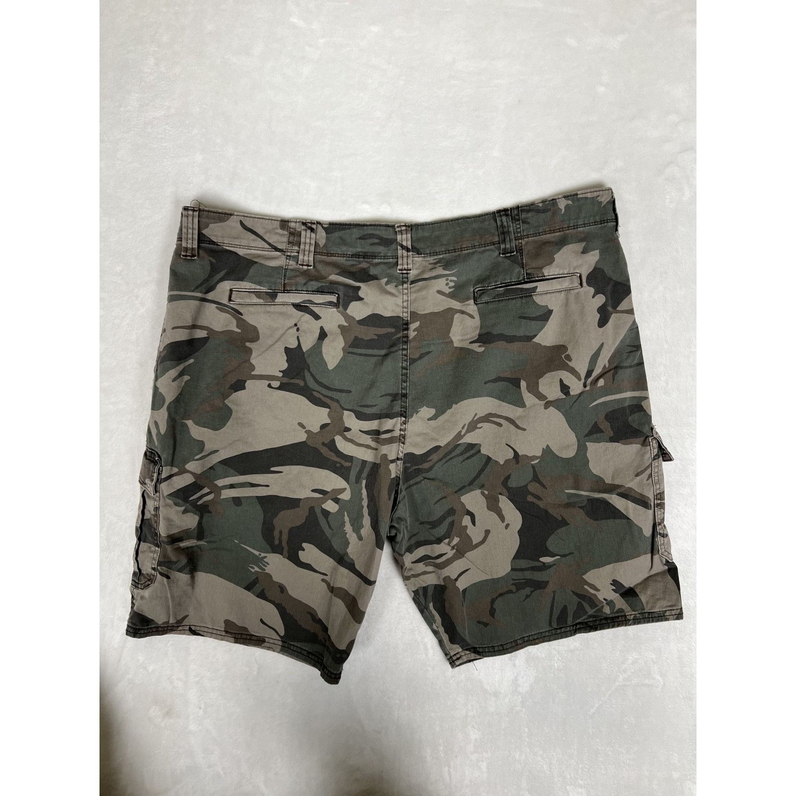 Wrangler Wrangler Shorts Mens 42 Green Camo Ripstop Cargo Stretch 10 Size US 42 / EU 58 - 6 Thumbnail