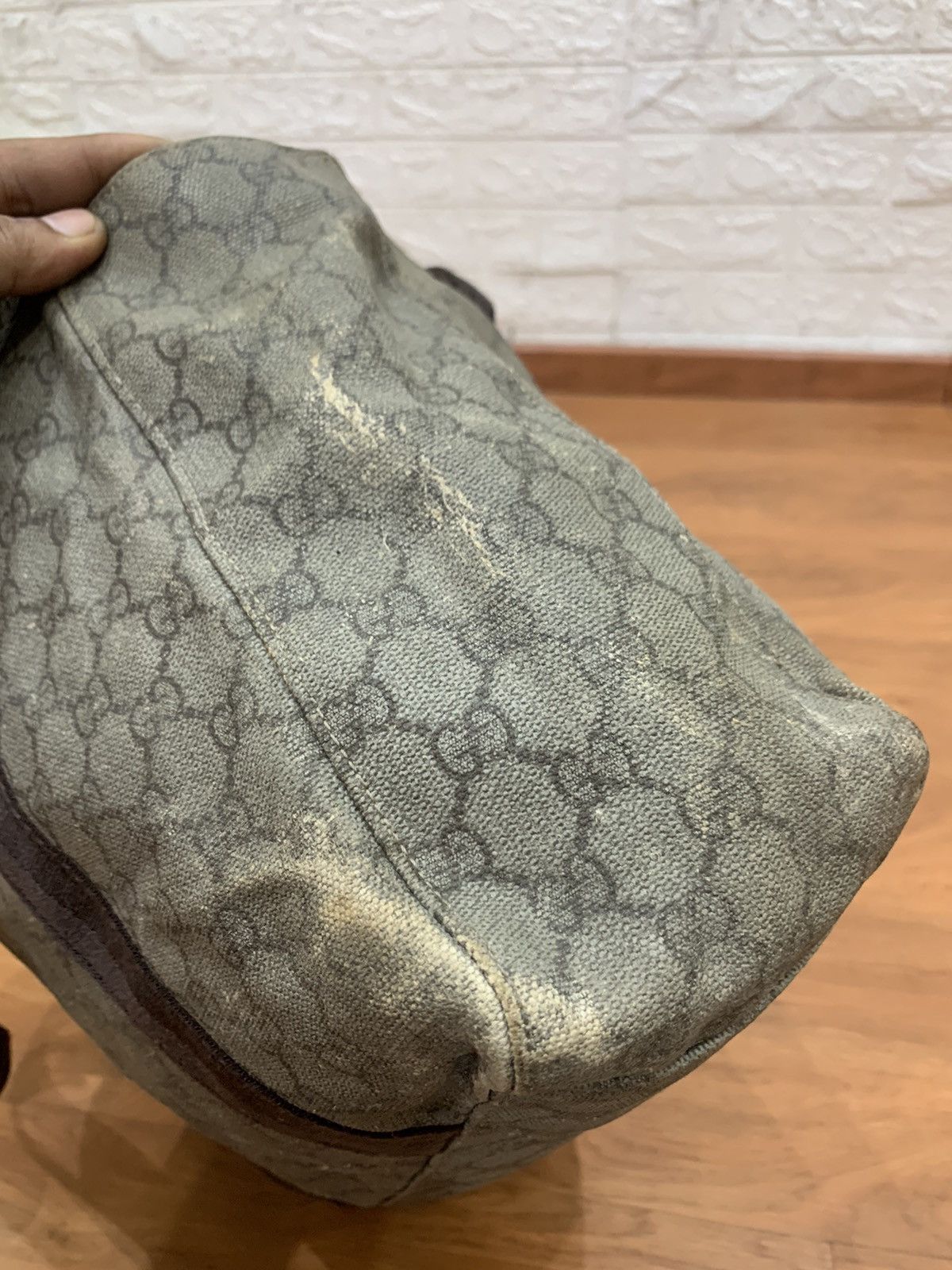 Gucci Vintage Gucci GG monogram canvas tote bag Size ONE SIZE - 10 Thumbnail