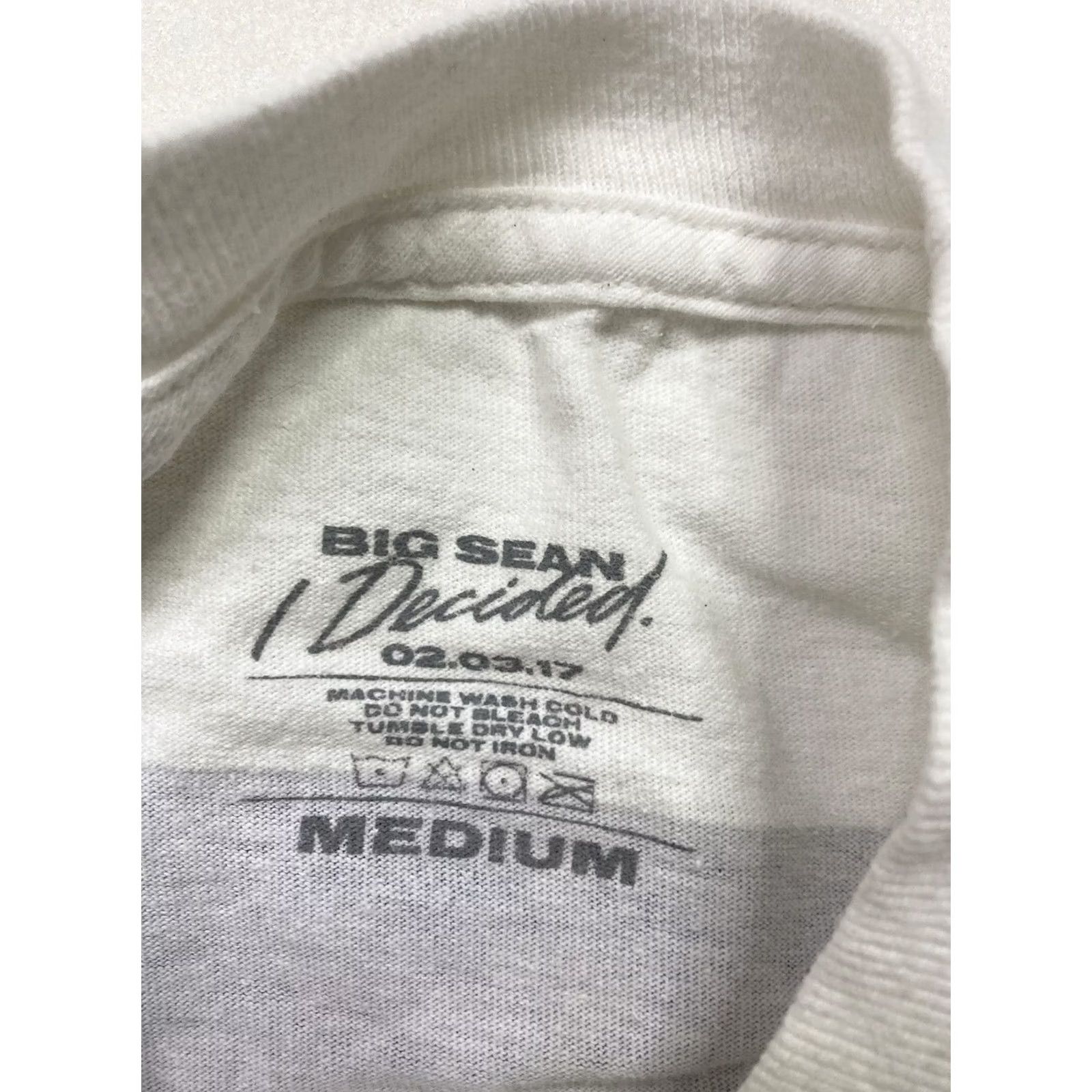 Vintage VINTAGE Big Sean I Decided Graphic T-shirt Women Medium White Short Sleeve Music Size M / US 6-8 / IT 42-44 - 5 Thumbnail