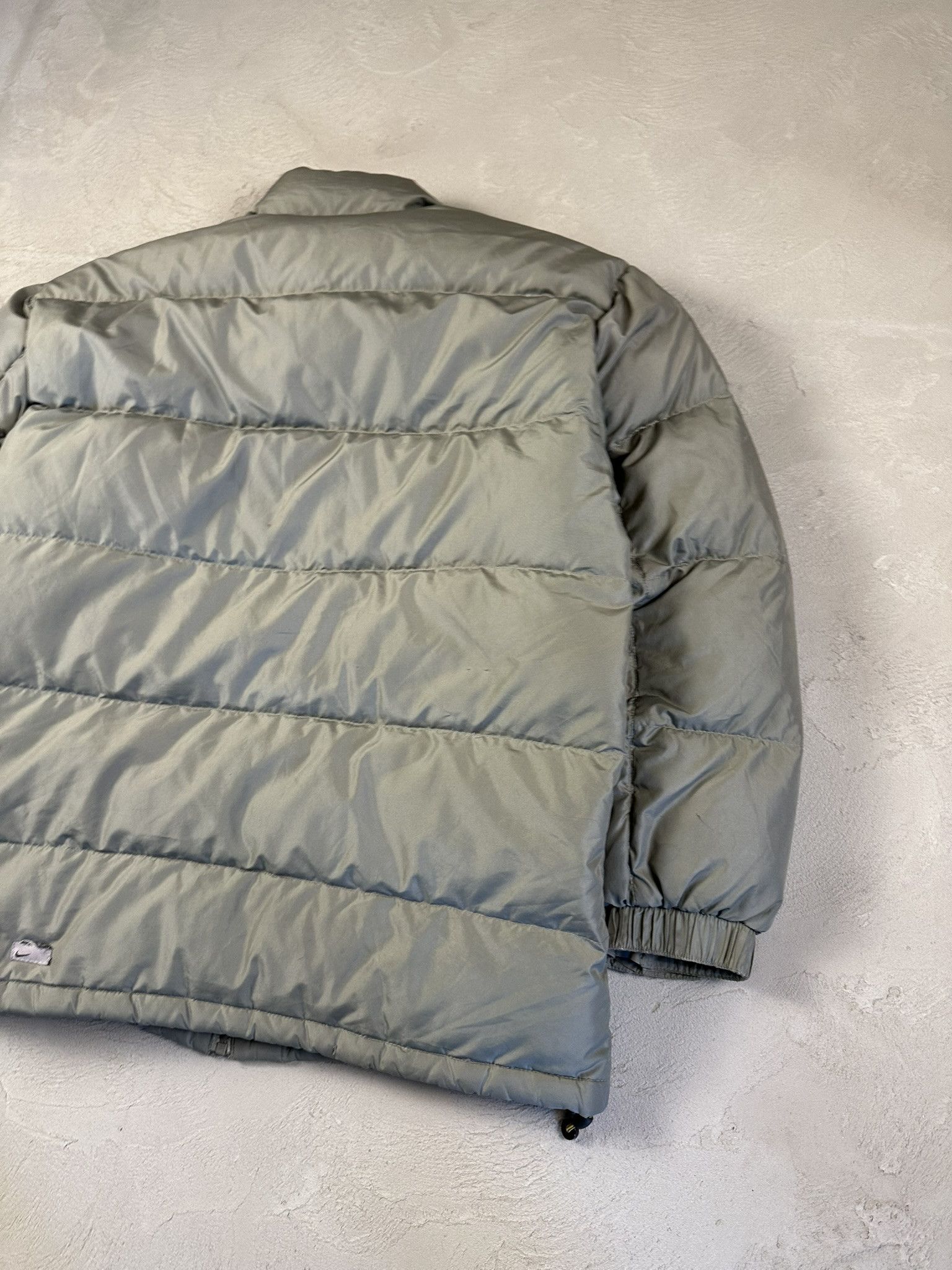 Nike 00s Khaki Nike Down Puffer Boxy Vintage Jacket Size US XL / EU 56 / 4 - 18 Thumbnail