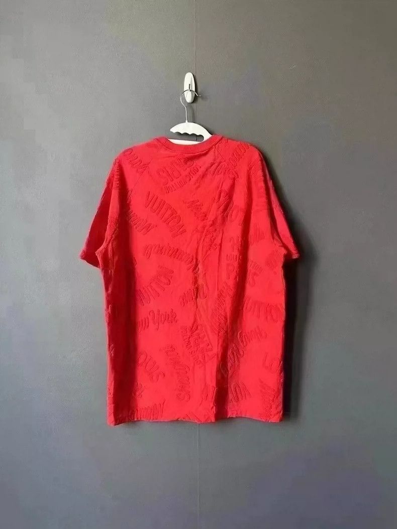 Louis Vuitton Louis Vuitton Flocking bullet screen short sleeve Size US XL / EU 56 / 4 - 2 Thumbnail