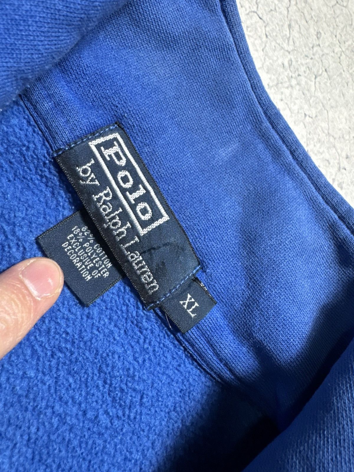 Polo Ralph Lauren Polo Ralph Lauren #5 1/4 Zip Vintage Sweatshirt PRL Size US XL / EU 56 / 4 - 5 Thumbnail