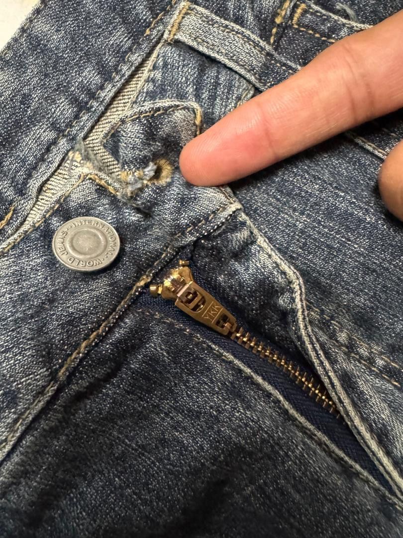Vintage BELL BOTTOM 90s Style Japanese Bushpants Bootcut Sick Jeans Size US 29 - 9 Thumbnail
