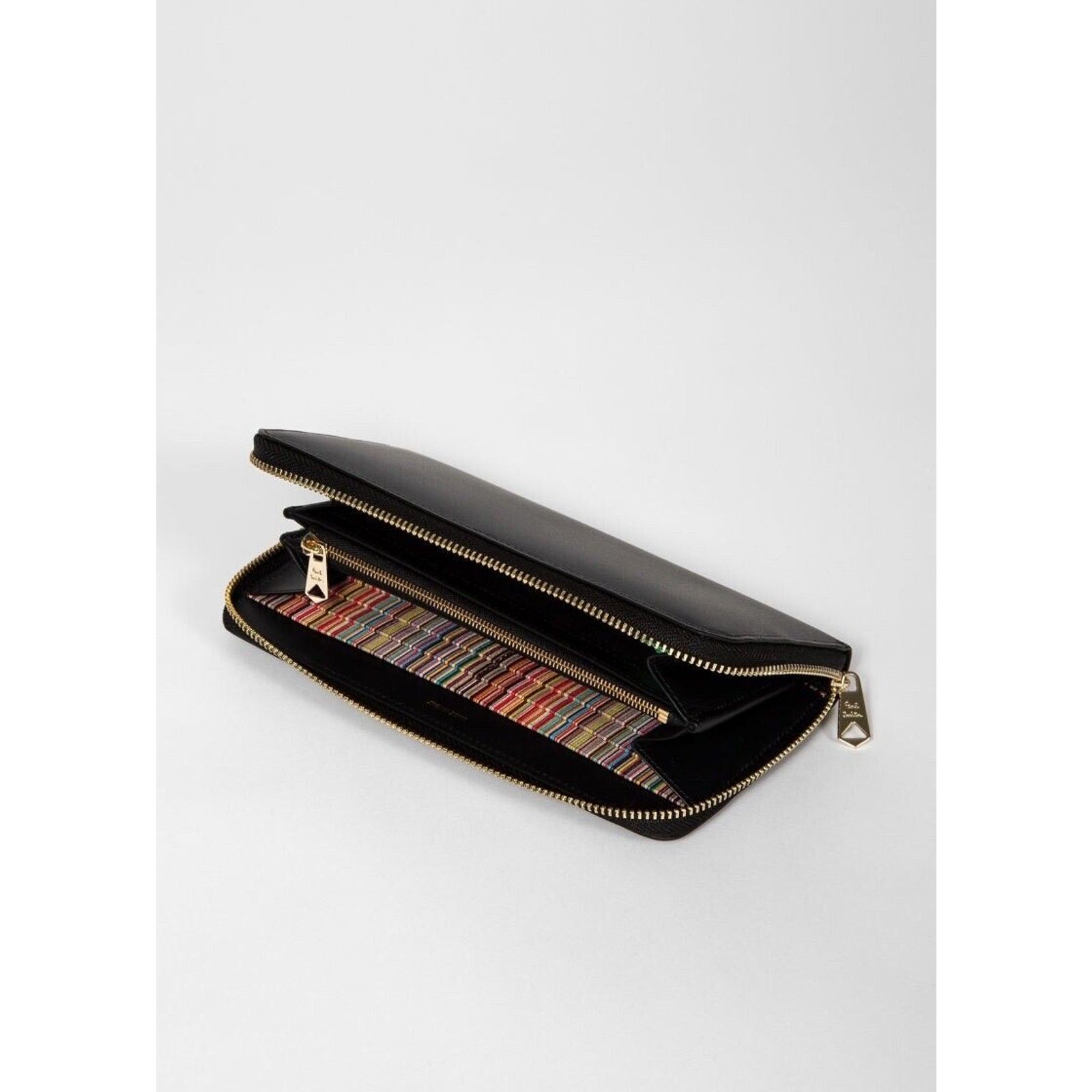Paul Smith NWT $500 Paul Smith Multistripe Leather Travel Wallet Size ONE SIZE - 1 Thumbnail