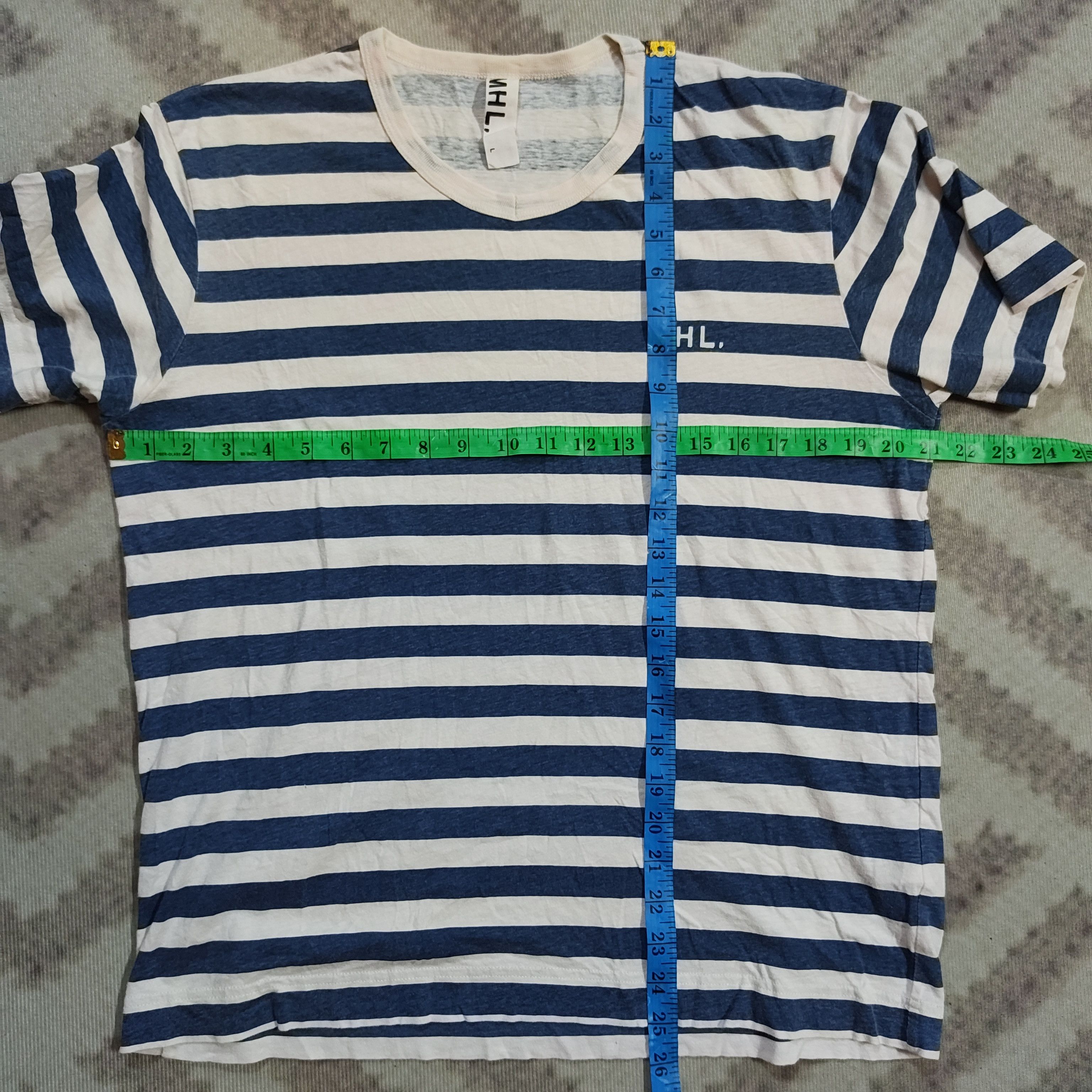 Margaret Howell MARGARET HOWELL MHL Striped Tshirt Size US M / EU 48-50 / 2 - 10 Thumbnail