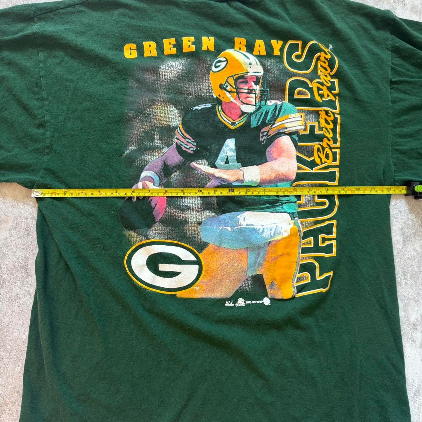 Other Vintage 1997 Green Bay Packers Brett Favre T-Shirt –Size XL Size US XL / EU 56 / 4 - 6 Thumbnail