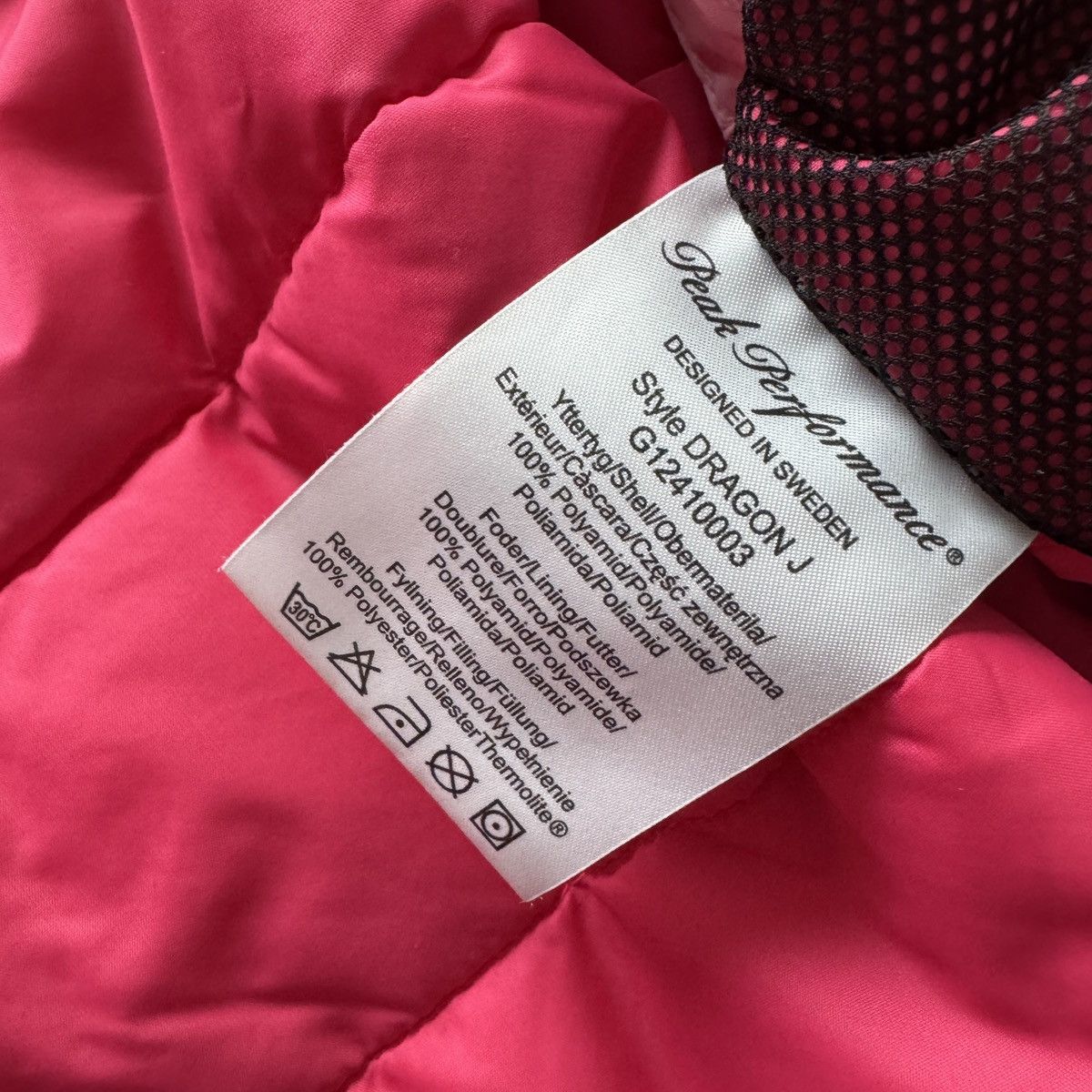 Peak Performance Peak Performance Dragon J Thermolite Puffer Jacket Techwear Size US S / EU 44-46 / 1 - 6 Thumbnail