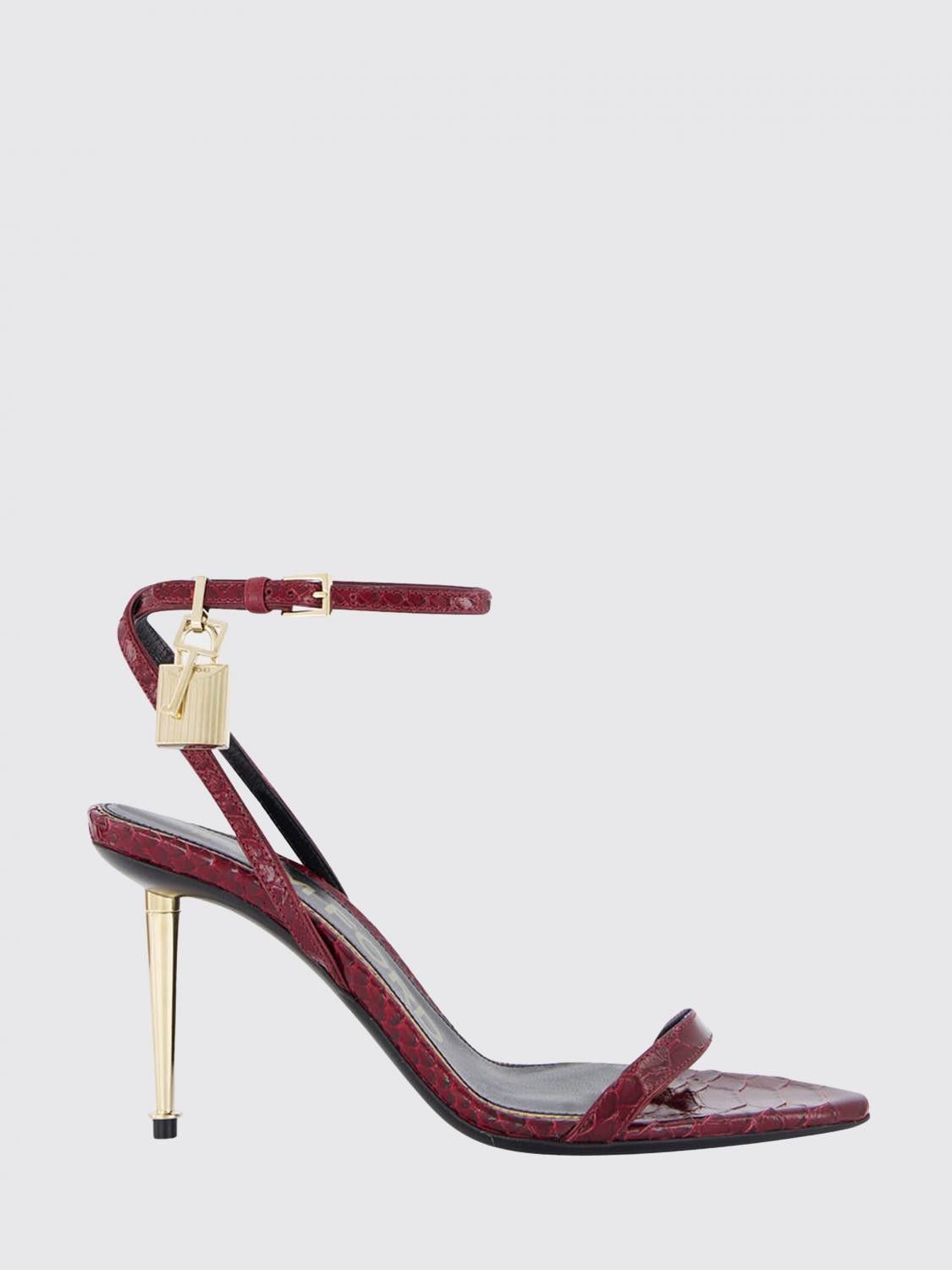 Tom Ford Tom Ford Heeled Sandal Woman Ruby Size US 8.5 / IT 38.5 - 1 Thumbnail