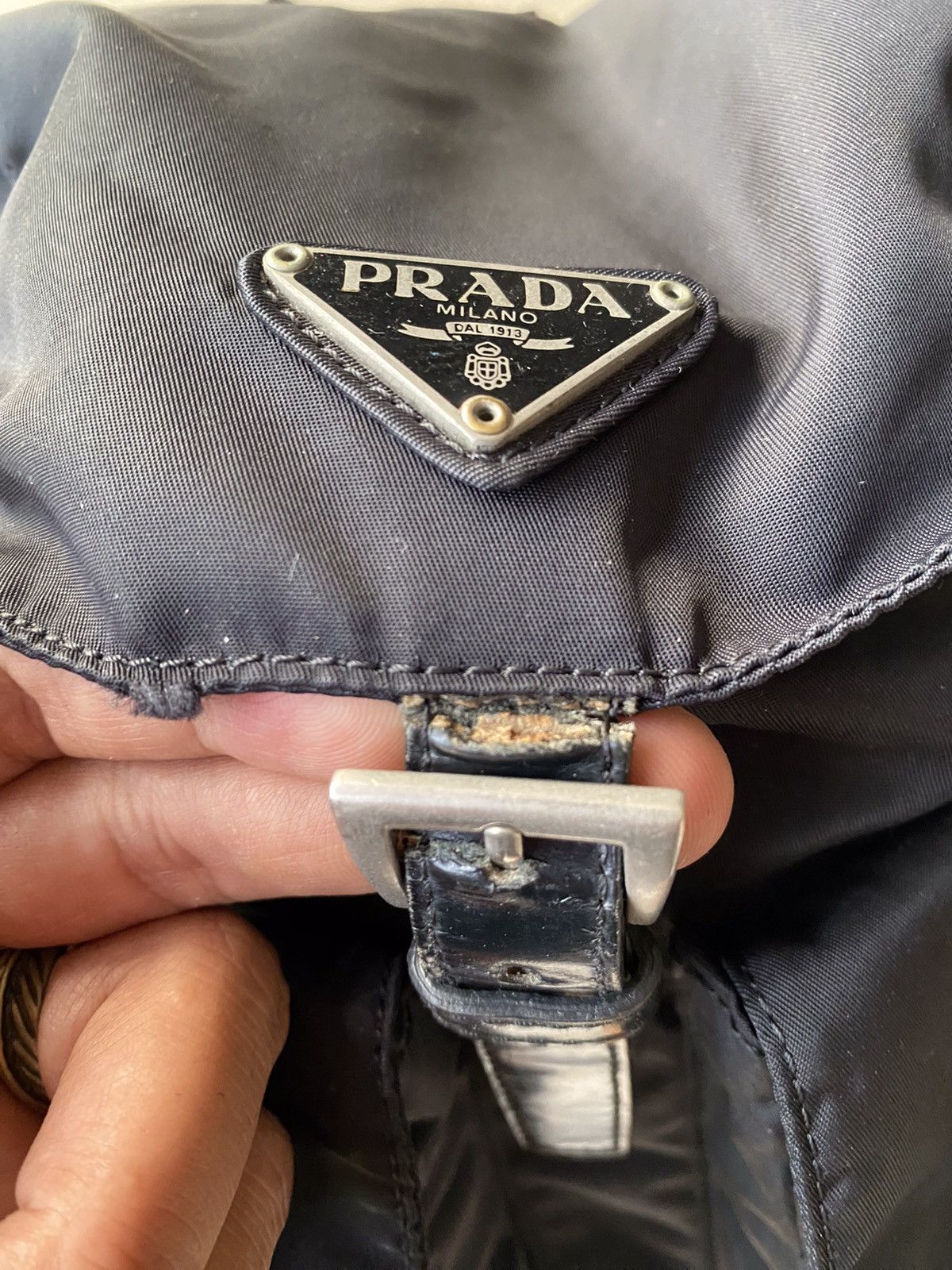 Prada Prada vela mini backpack 90s style Size ONE SIZE - 8 Thumbnail