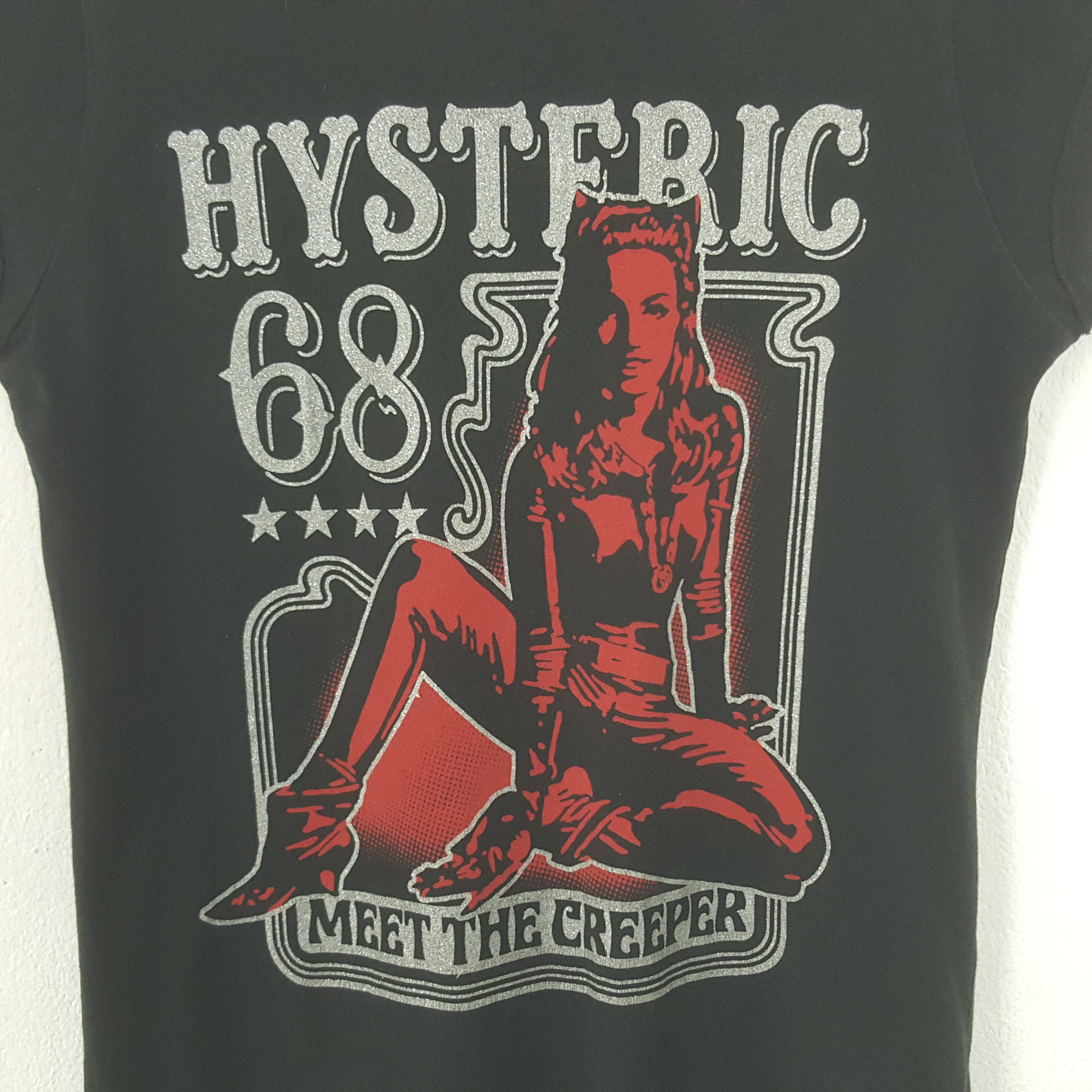 Vintage Hysteric Glamour Japanese Parody Art Tshirt RR11