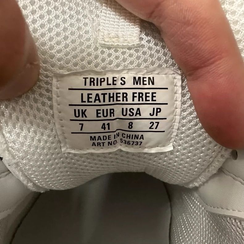 Balenciaga Balenciaga The black and white pink logo of Dad Shoes Tripl Size US 8 / EU 41 - 8 Thumbnail