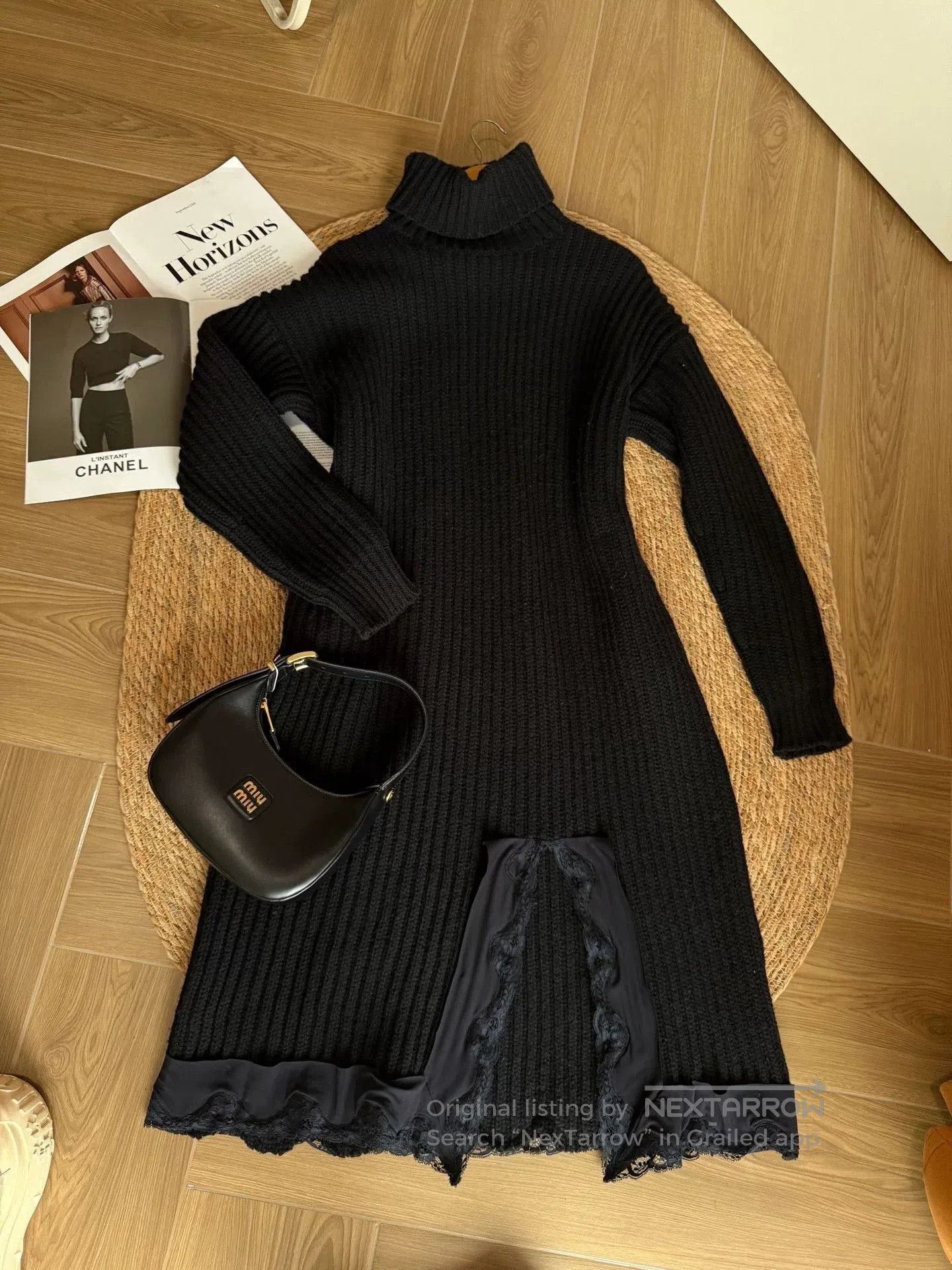 Balenciaga Balenciaga High-Neck Long Sweater. Size XS / US 0-2 / IT 36-38 - 1 Thumbnail