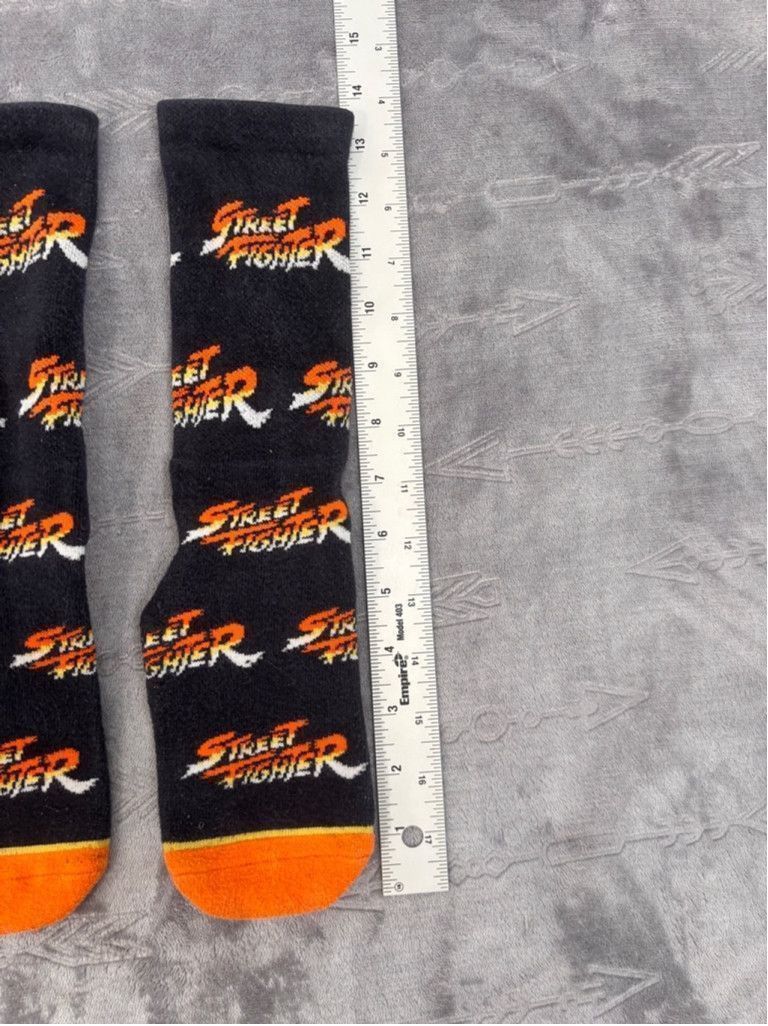 Stance Socks Men's Stance Socks, Street Fighter, M, Black/Orange Size ONE SIZE - 3 Thumbnail