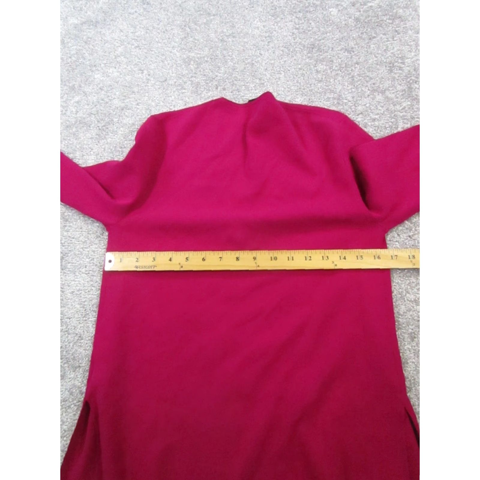 Pinko Lafayette 148 New York Sweater Cardigan Womens Small Pink Knit V-Neck Long Sleeve Regular Fit Size S / US 4 / IT 40 - 6 Thumbnail