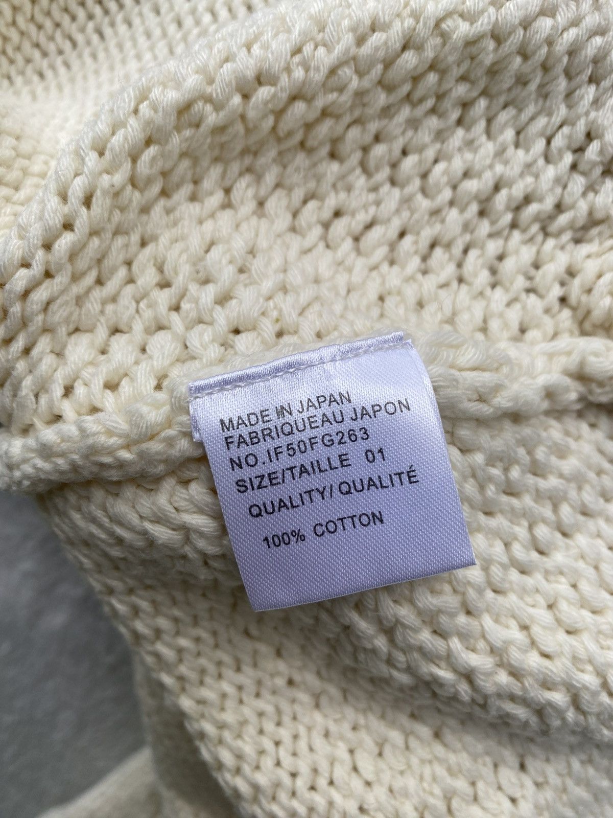 Issey Miyake S/S 2005 Issey Miyake Fete Knit Cardigan Size S / US 4 / IT 40 - 12 Thumbnail