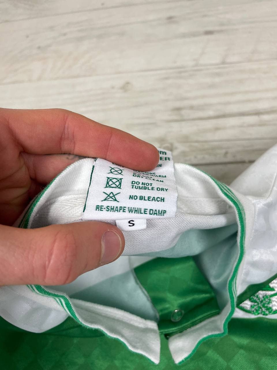 Vintage Score Draw Celtic Retro 1988 Home Shirt Soccer Jersey Size US S / EU 44-46 / 1 - 9 Thumbnail