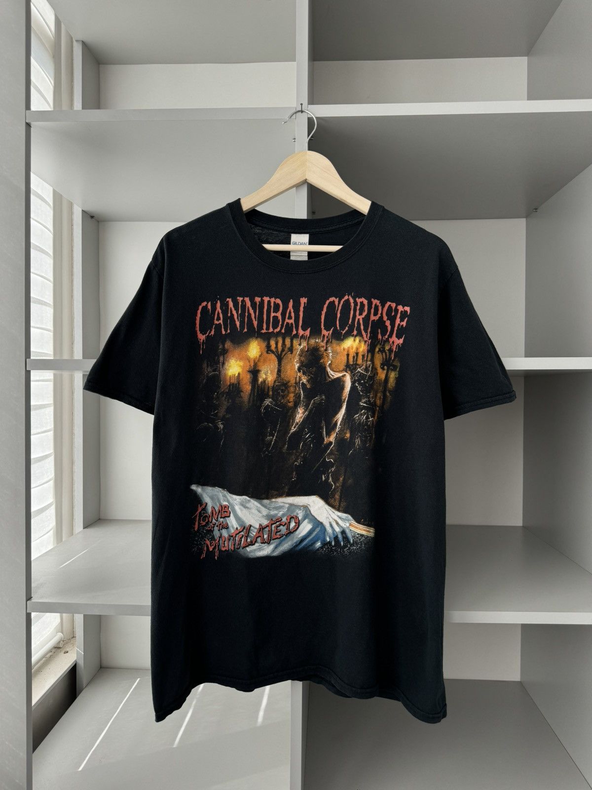 Cannibal Corpse Tomb of the Mutilated Vintage T Shirt - Tops