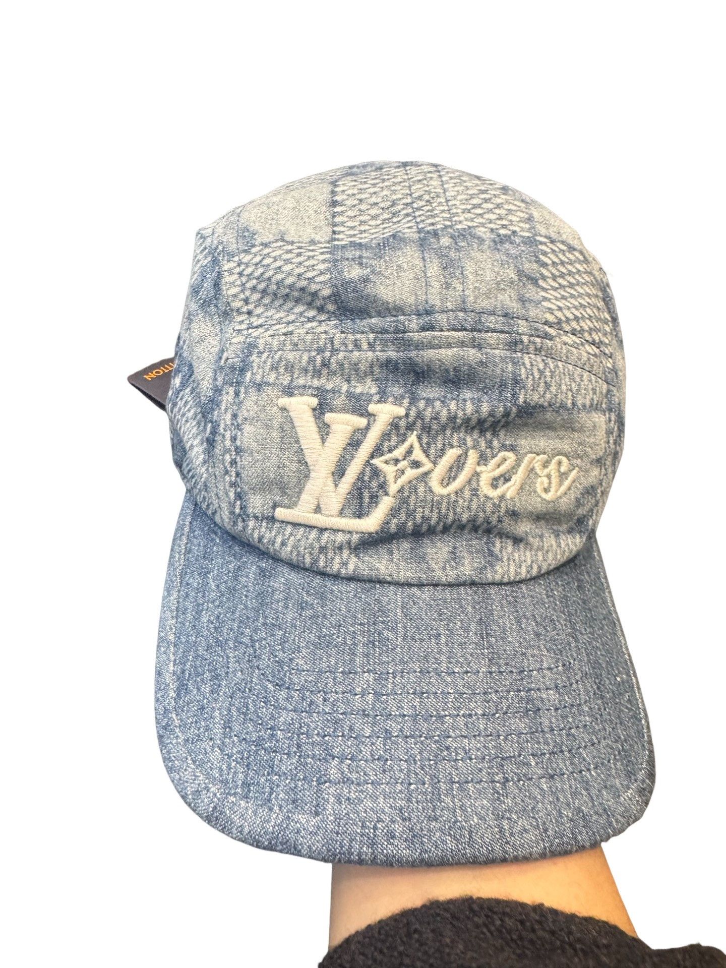 Louis Vuitton Louis Vuitton Logo Denim Cap One Size Size ONE SIZE - 1 Thumbnail