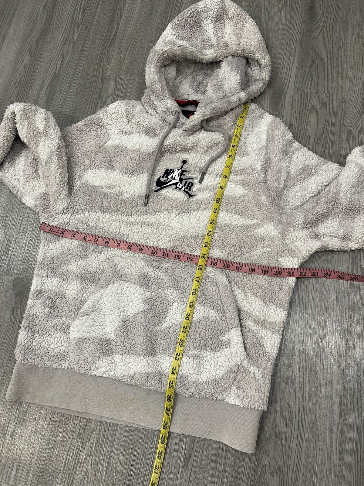 Nike Nike Air Jump Man Jordan Camo Sherpa Fleece Hoodies Size US M / EU 48-50 / 2 - 16 Thumbnail