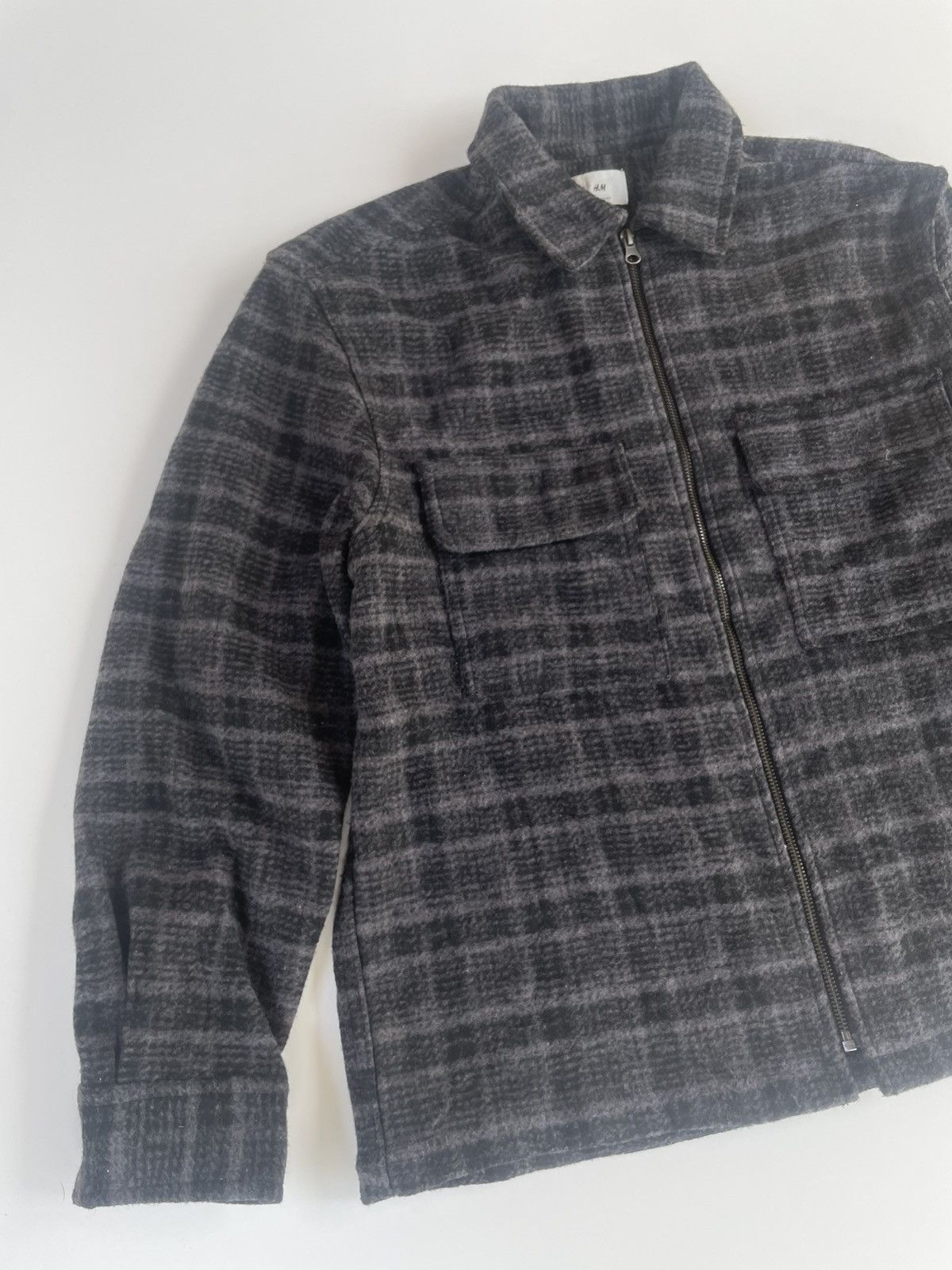 H&M H&M Men Jacket Shacket With Zip And Pocket Size US S / EU 44-46 / 1 - 4 Thumbnail
