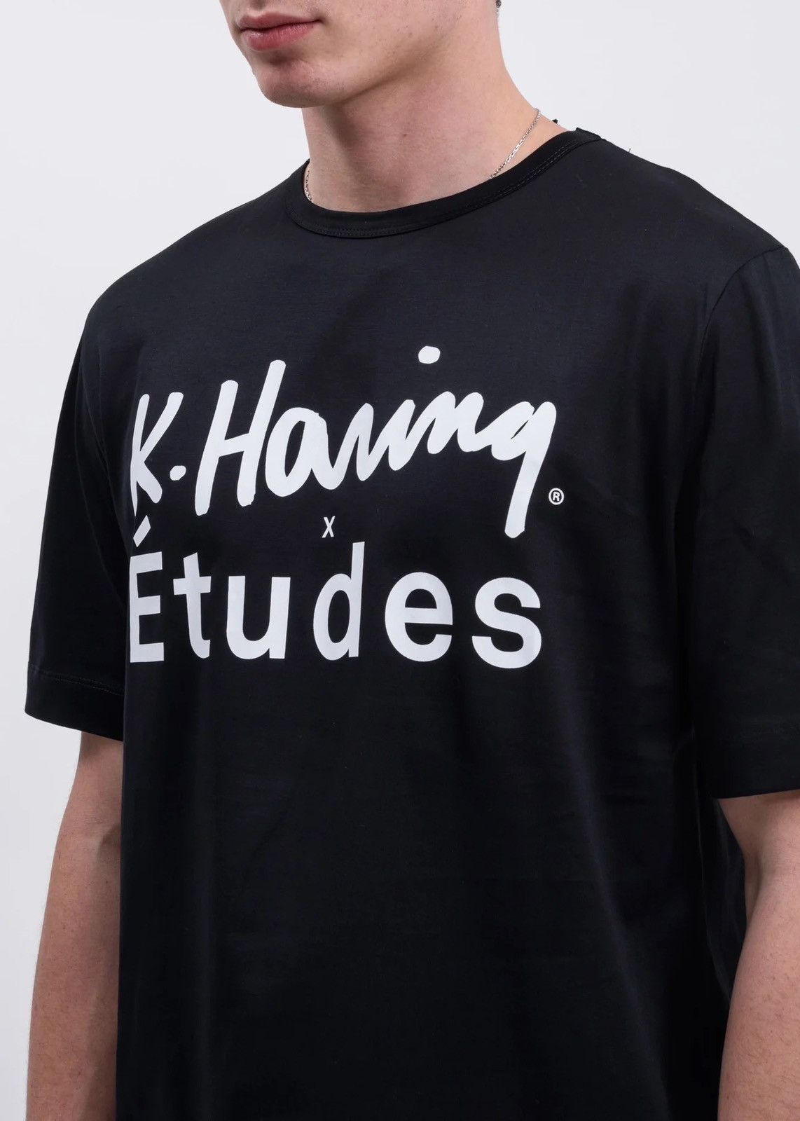 Etudes Etudes x K.Haring Black Unity KH T-Shirt Size US M / EU 48-50 / 2 - 3 Thumbnail