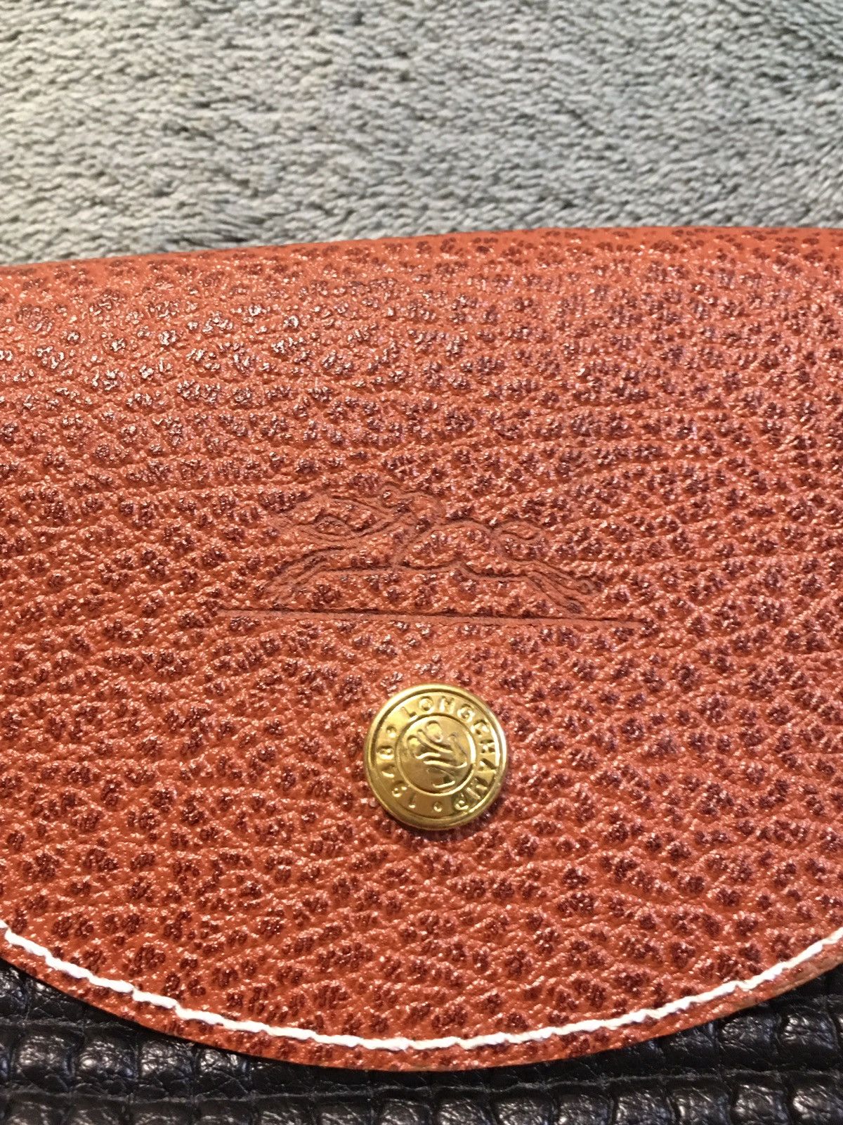 Longchamp Longchamp Paris Leather Woven Shoulder Crossbody Bag Size ONE SIZE - 4 Thumbnail