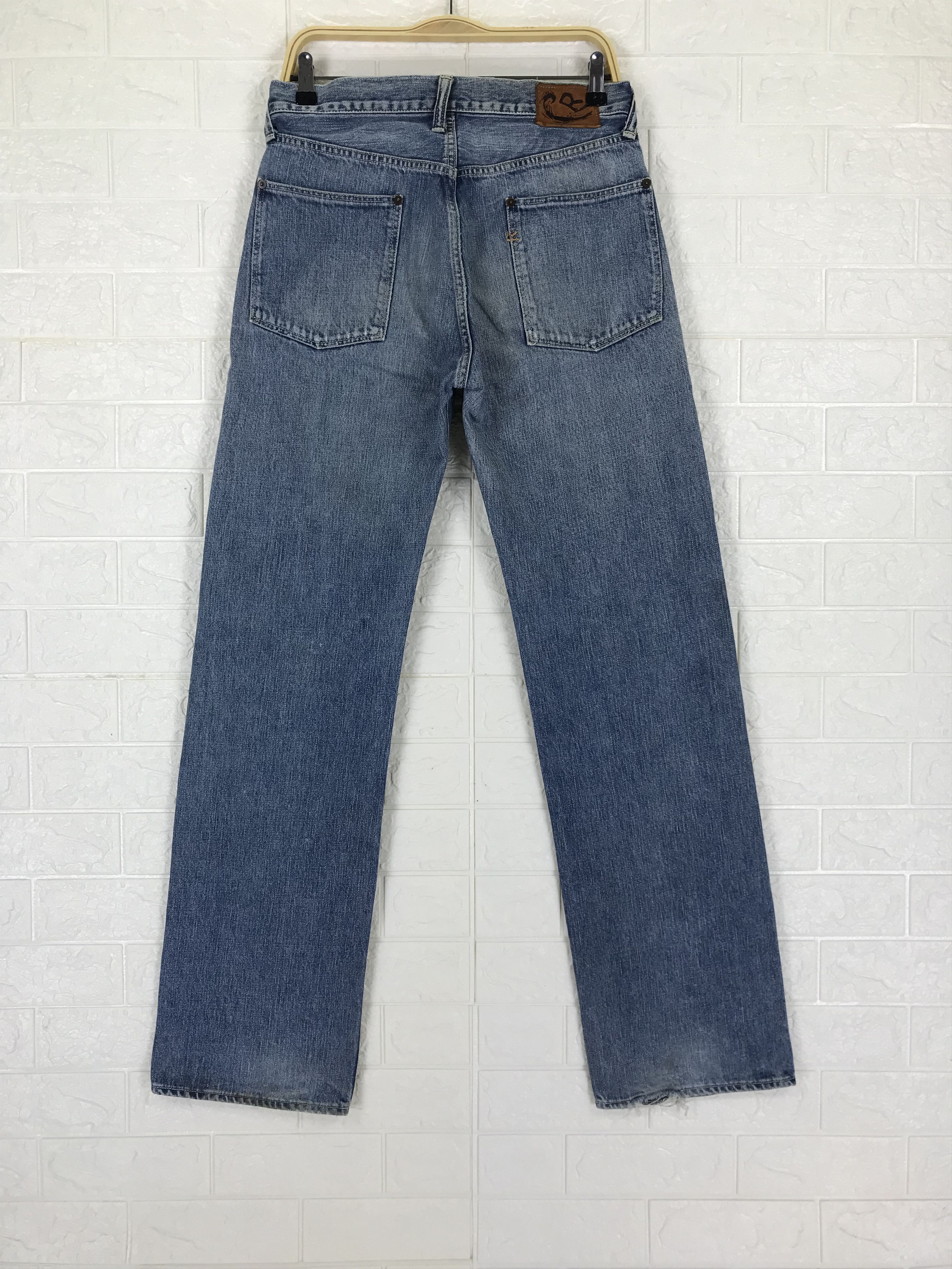 45rpm Vintage 45rpm by Kapital Kiro Hirata Blue Washed Jeans Size US 31 - 5 Thumbnail