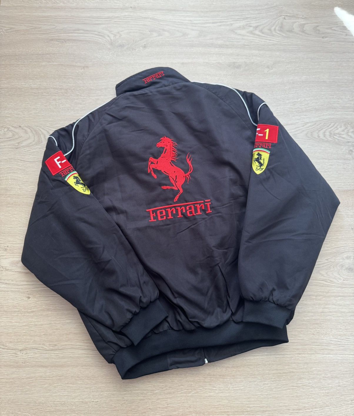 Ferrari Vintage Ferrari y2k Racing Formula 1 Marlboro Moto Jacket Size US XL / EU 56 / 4 - 7 Thumbnail