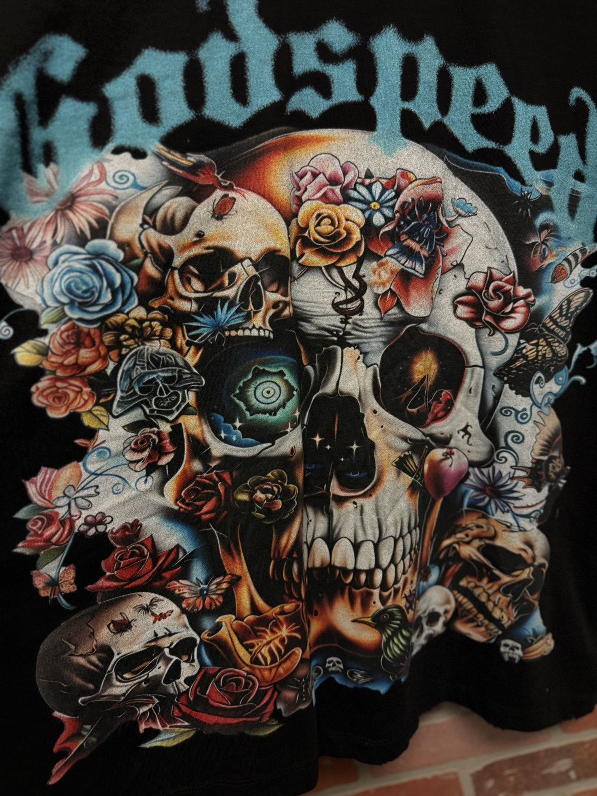 Godspeed Godspeed Eternal Dream Bone Tee Black Size L (NEW) Size US L / EU 52-54 / 3 - 2 Thumbnail