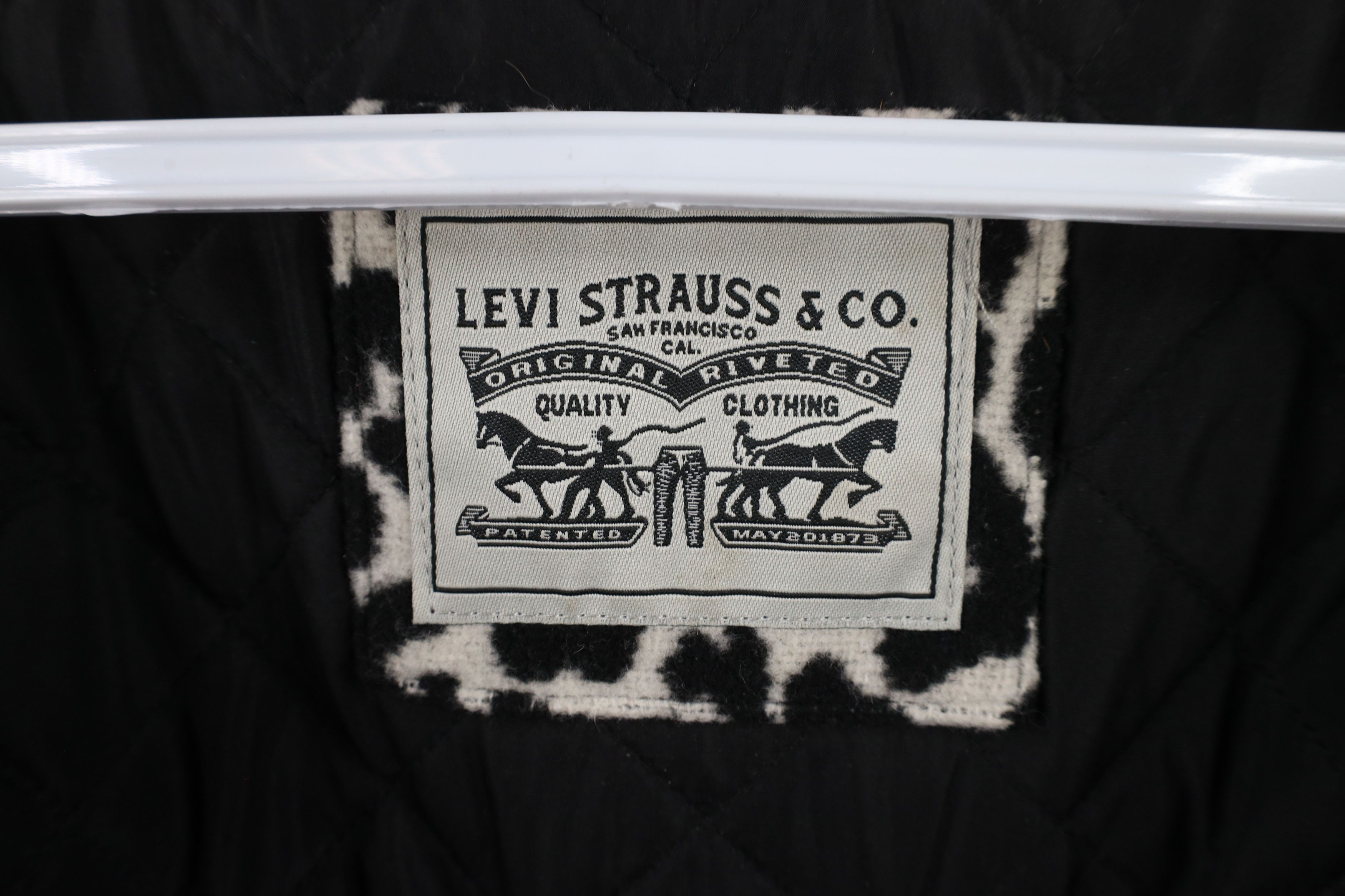 Levi's × Vintage Vintage Y2K Levis Cheetah Print Fleece Trucker Jacket Size L / US 10 / IT 46 - 10 Thumbnail