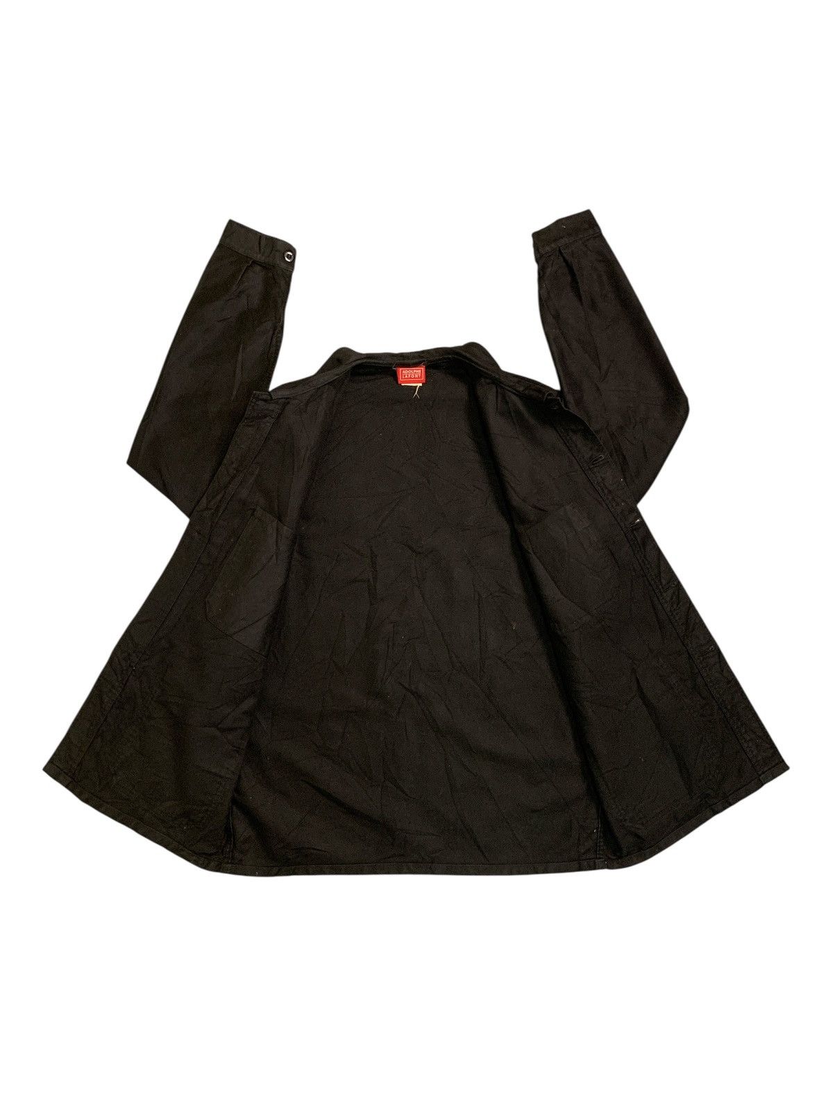 Other Rare Vintage Adolphe Lafont Black Moleskin Chore Jacket Size US L / EU 52-54 / 3 - 3 Thumbnail