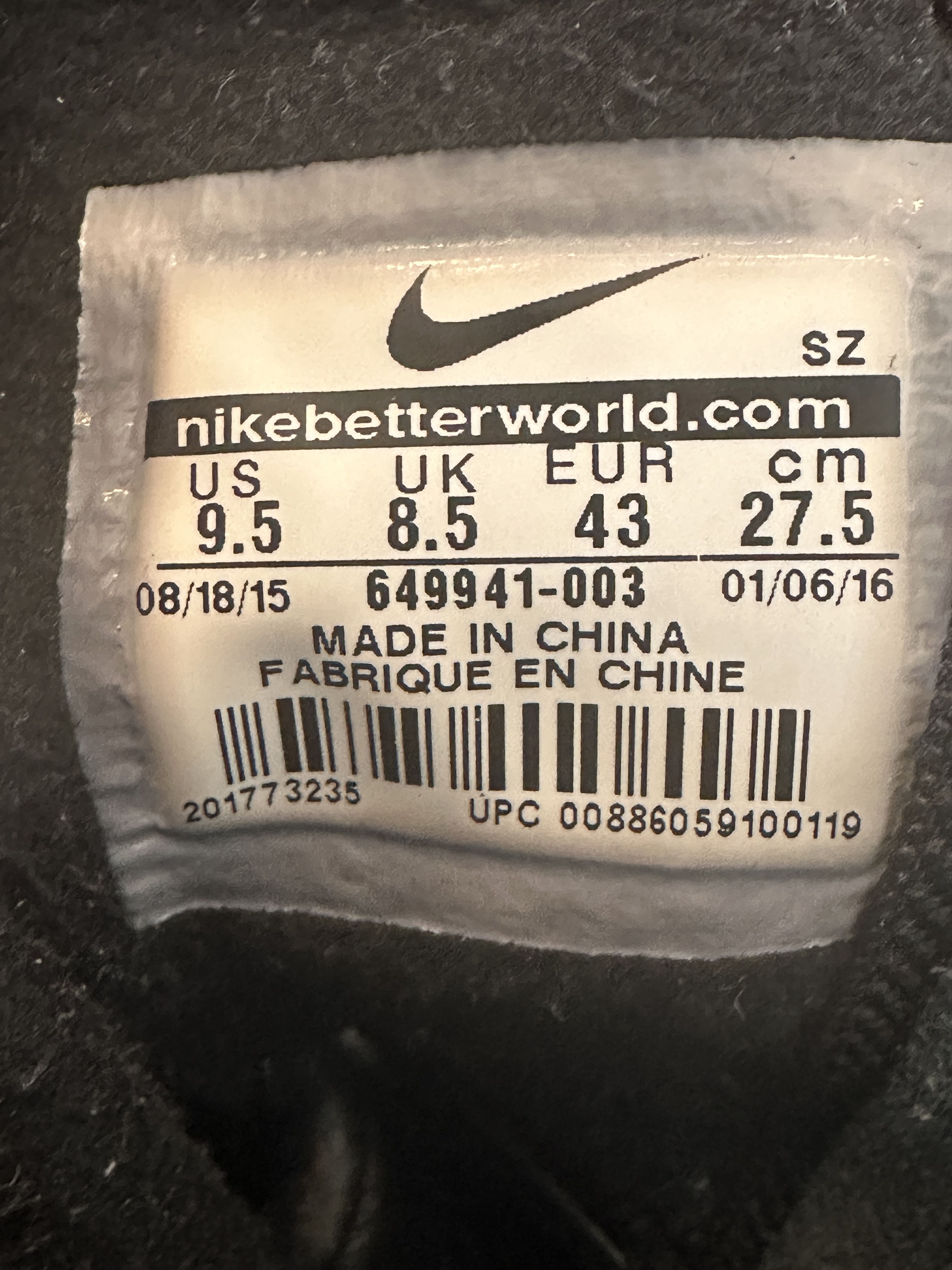 Acronym × Nike Nike Air Force 1 Downtown - High Top/Boot Size US 9.5 / EU 42-43 - 11 Thumbnail