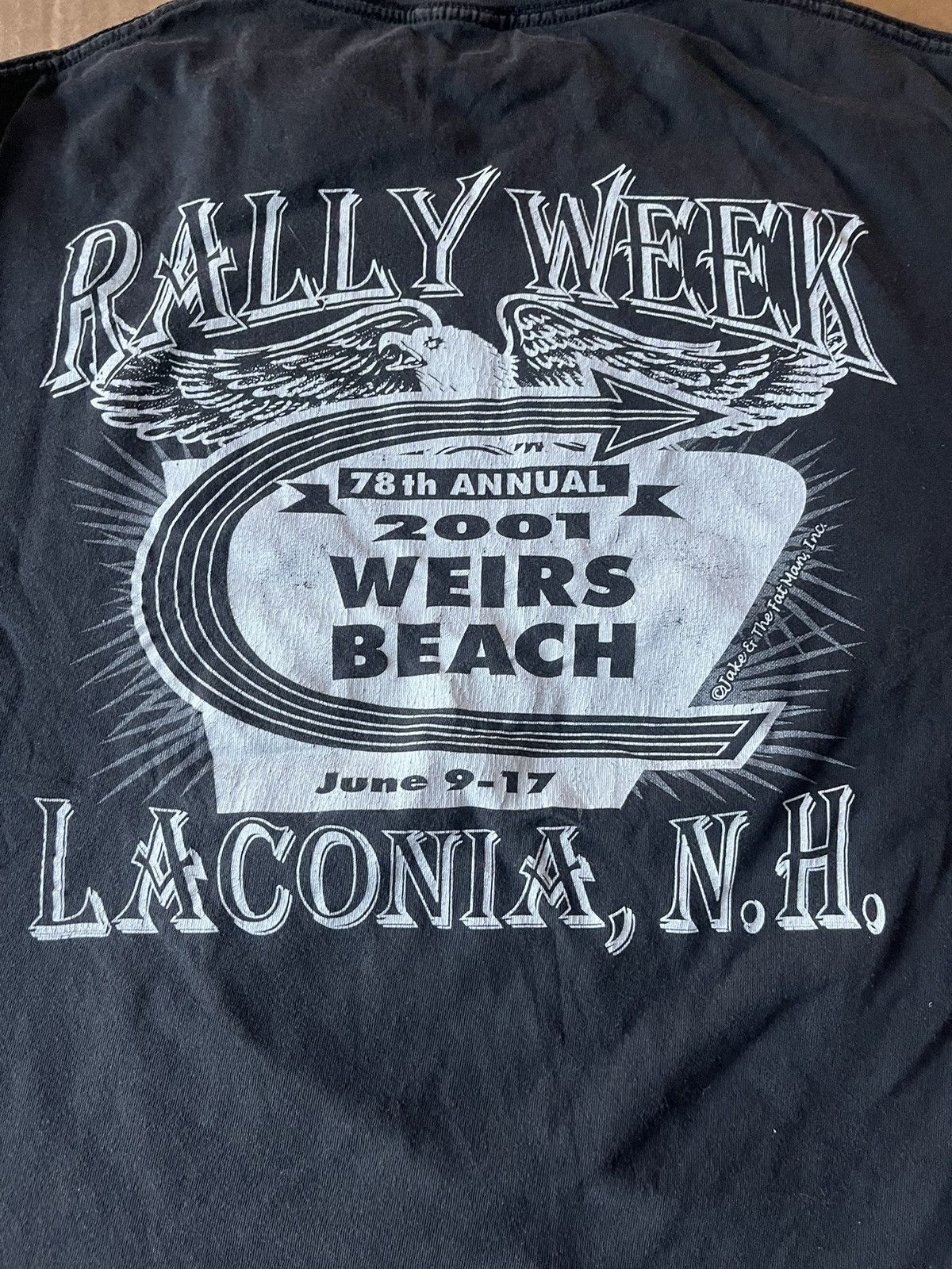 Vintage 2001 Laconia Bike week Size US L / EU 52-54 / 3 - 4 Thumbnail