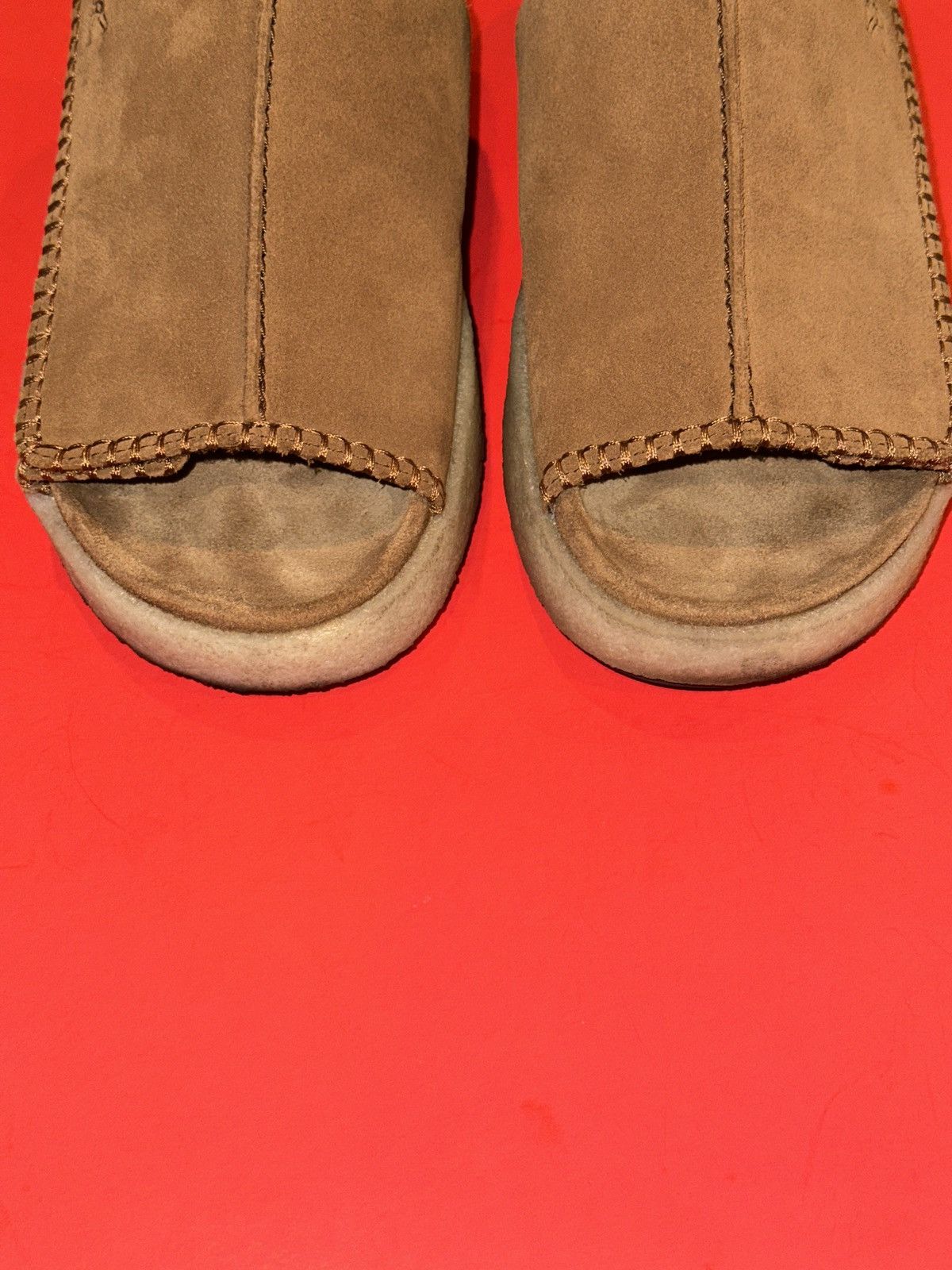Clarks Clarks Overleigh Cola Suede Slip On Sandals Slides Men 8 US Size US 8 / EU 41 - 2 Thumbnail