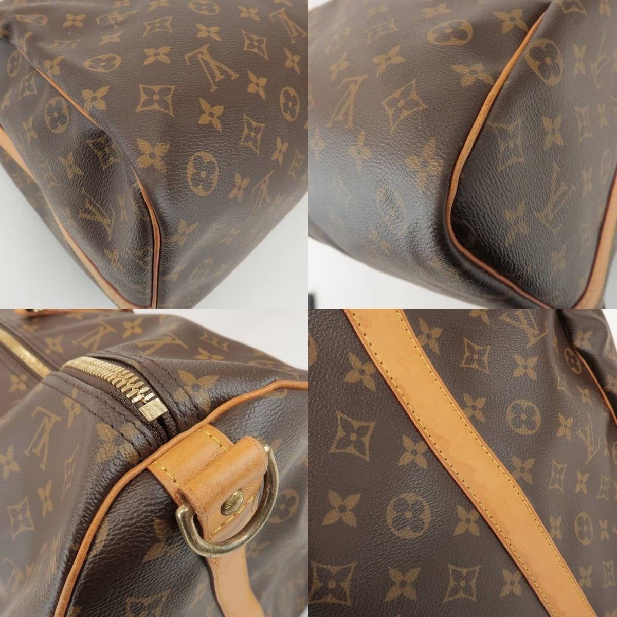 Louis Vuitton Louis Vuitton Monogram Keepall Bandouliere 60 Duffle Bag Size ONE SIZE - 6 Thumbnail