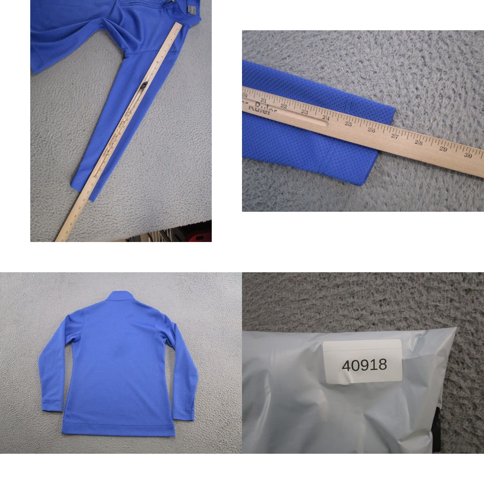 Vintage Fennec Pullover Shirt Men S Blue 1/4 Zip Embroidered Size US S / EU 44-46 / 1 - 8 Thumbnail