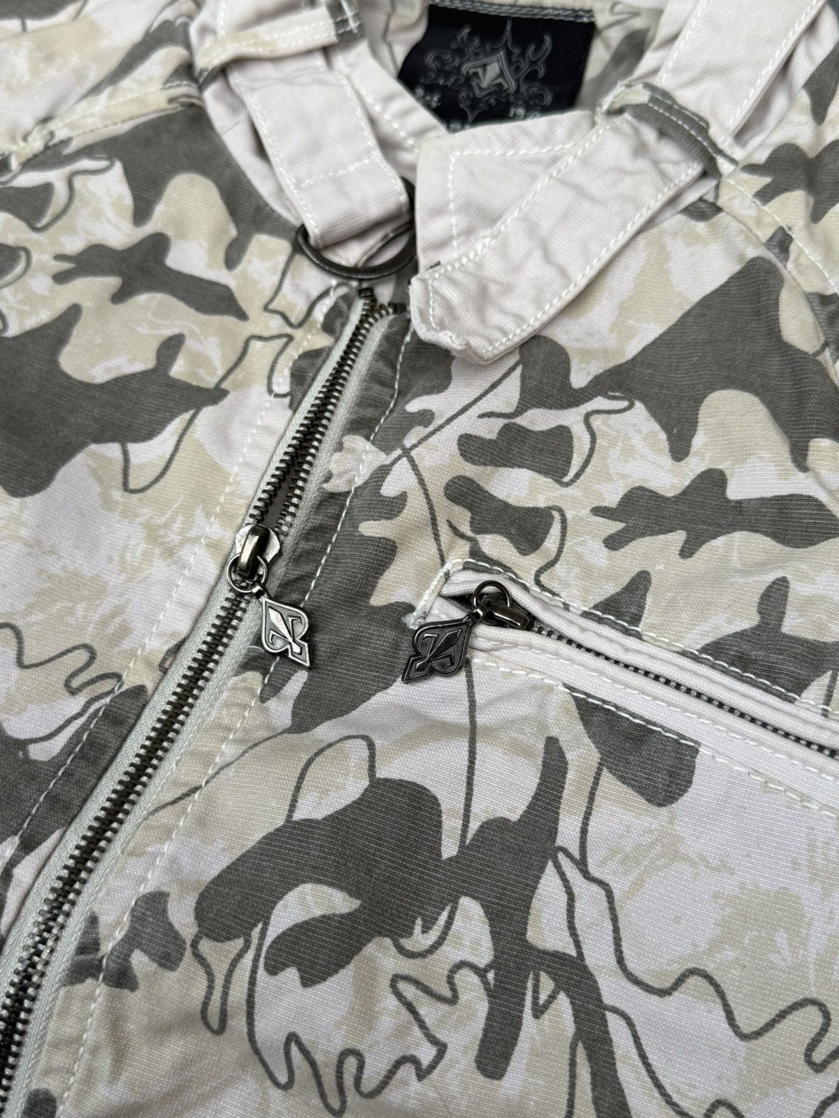 Vintage VINTAGE L.G.B AVANT GARDE CAMO INVISIBLE JACKET Size US L / EU 52-54 / 3 - 9 Thumbnail
