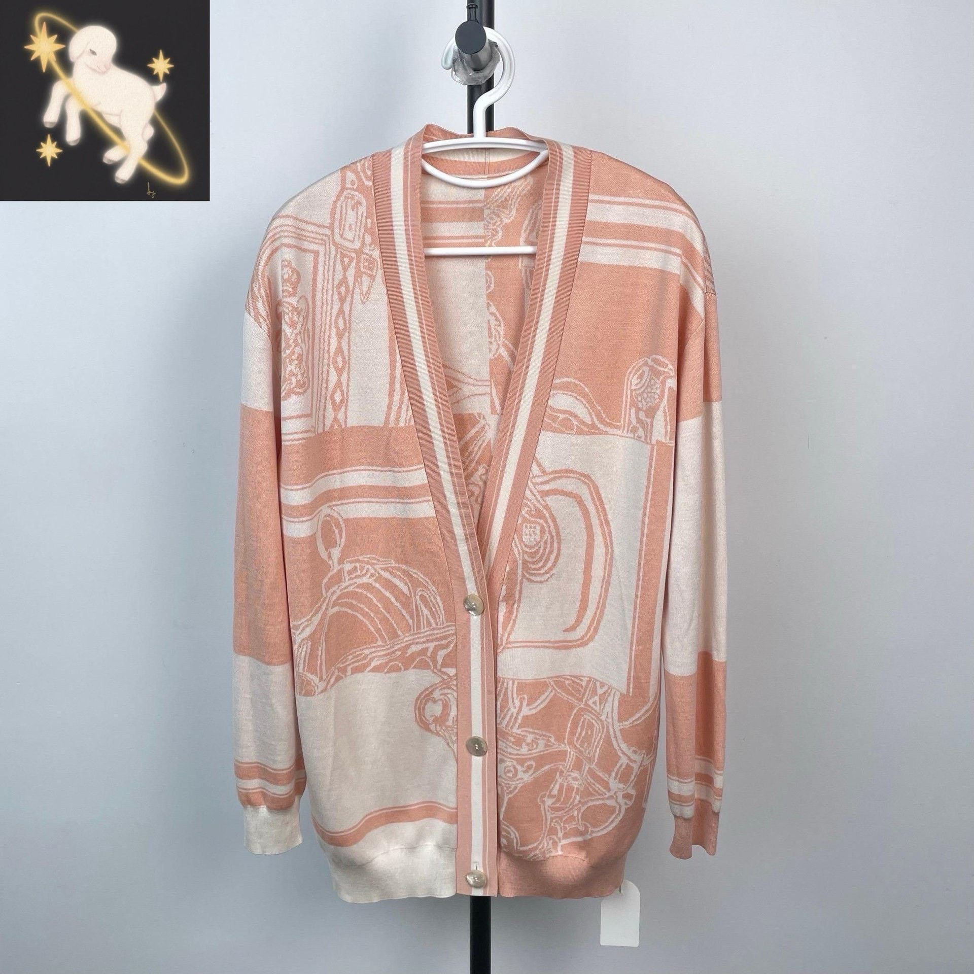 Hermes Hermes Pink Sweater 36 Women Size S / US 4 / IT 40 - 1 Thumbnail