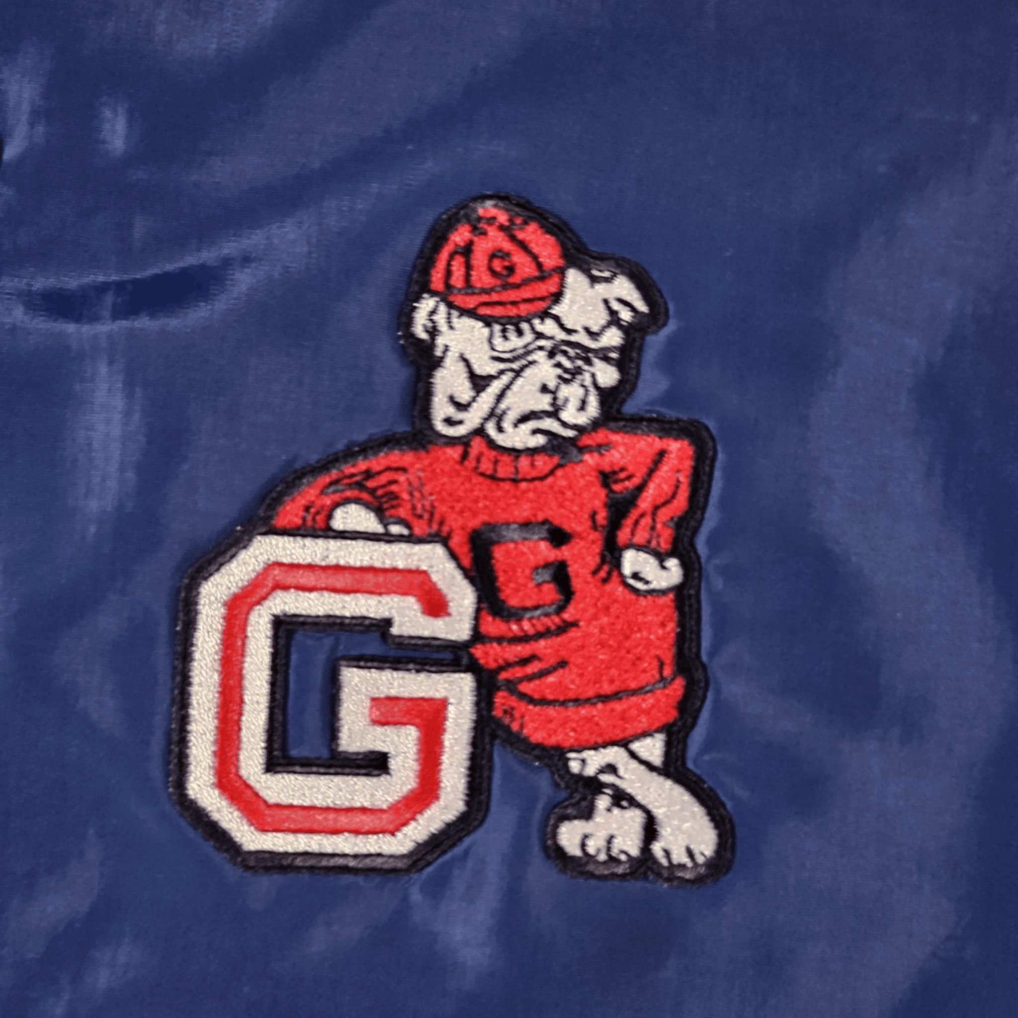 Russell Athletic × Vintage Georgia Bulldogs Vintage 80s Windbreaker Coach's Jacket Size US M / EU 48-50 / 2 - 3 Thumbnail
