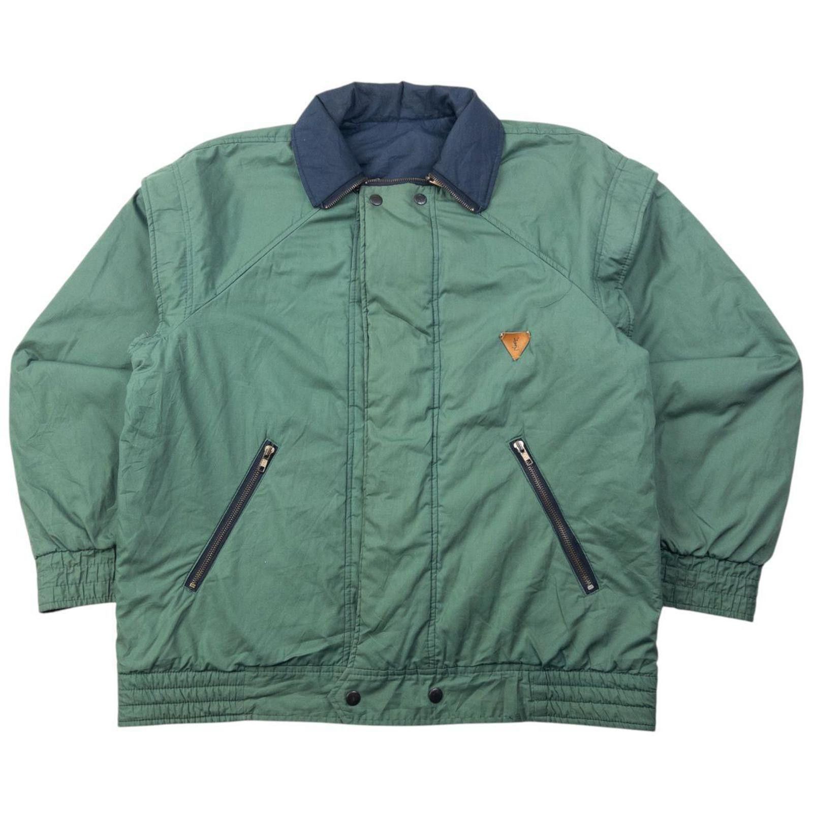 Vintage 90s YSL Yves Saint Laurent Reversible Jacket Size M