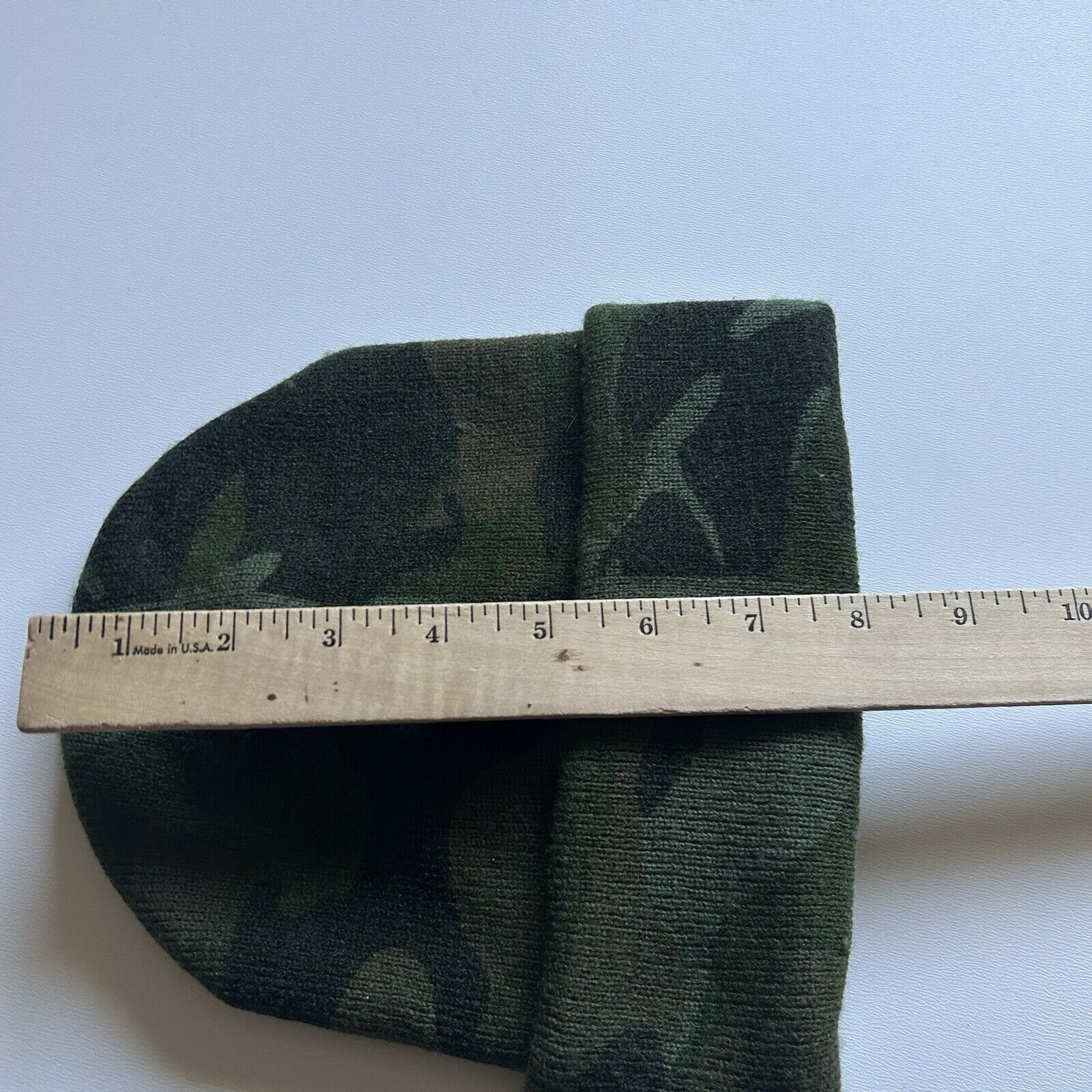 Vintage Vintage 2000s Green Woodland Camouflage Beanie OSFA Rare Size ONE SIZE - 4 Thumbnail