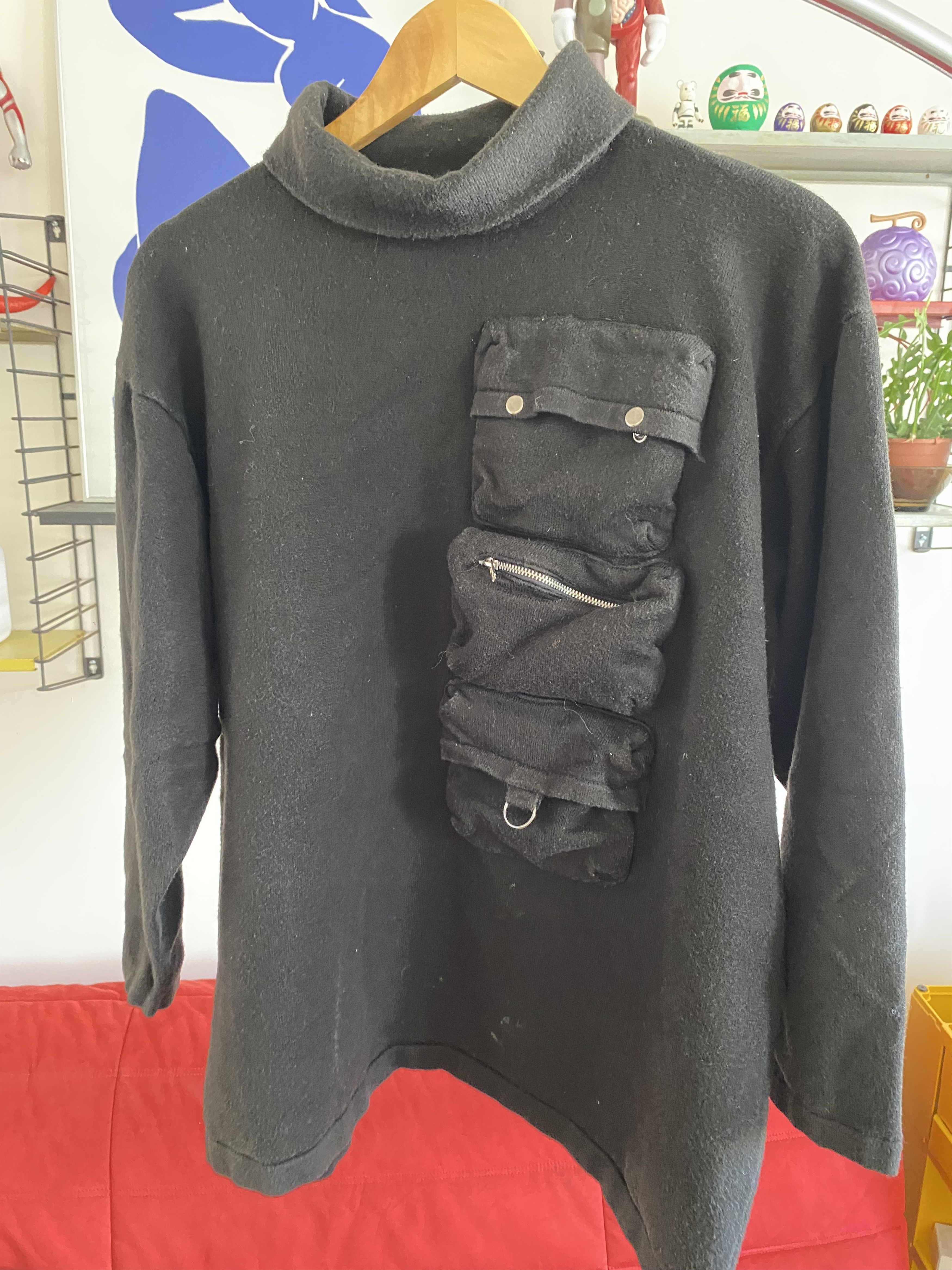 Y's for Men Y's for men Multi Pockets Turtle Neck Sweater Size US M / EU 48-50 / 2 - 2 Thumbnail